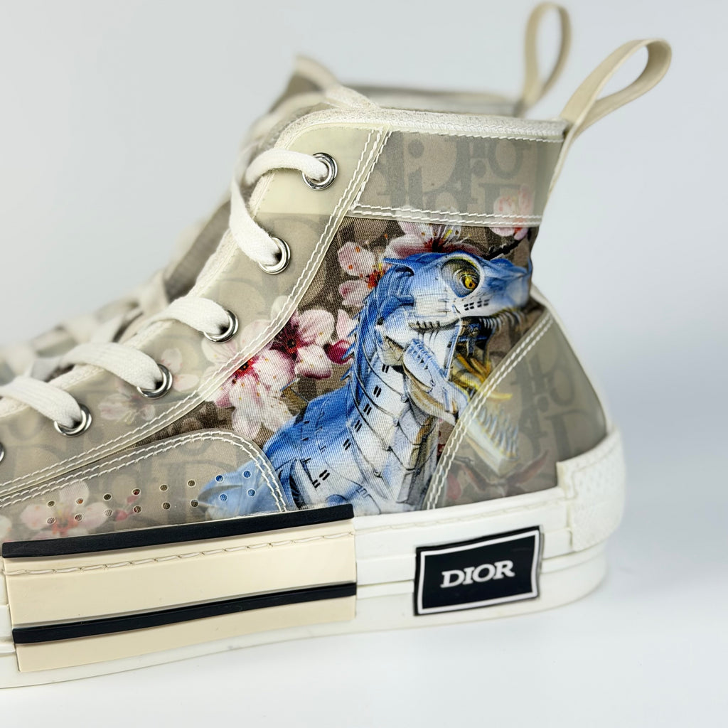 Dior B23 Sorayama White Sneakers
