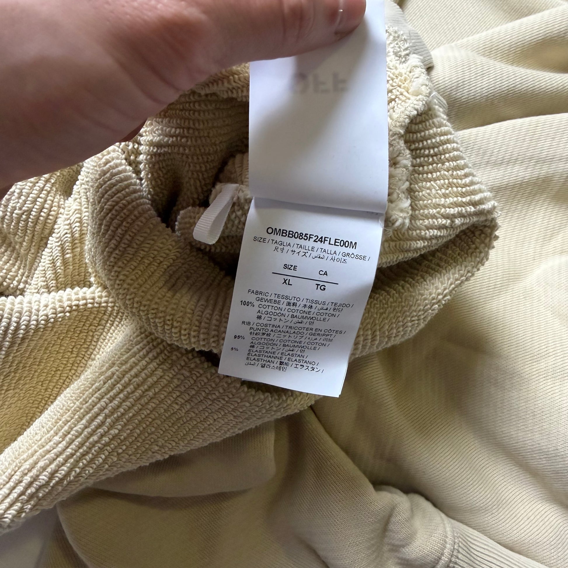 Off-White Flocked-Logo Hoodie