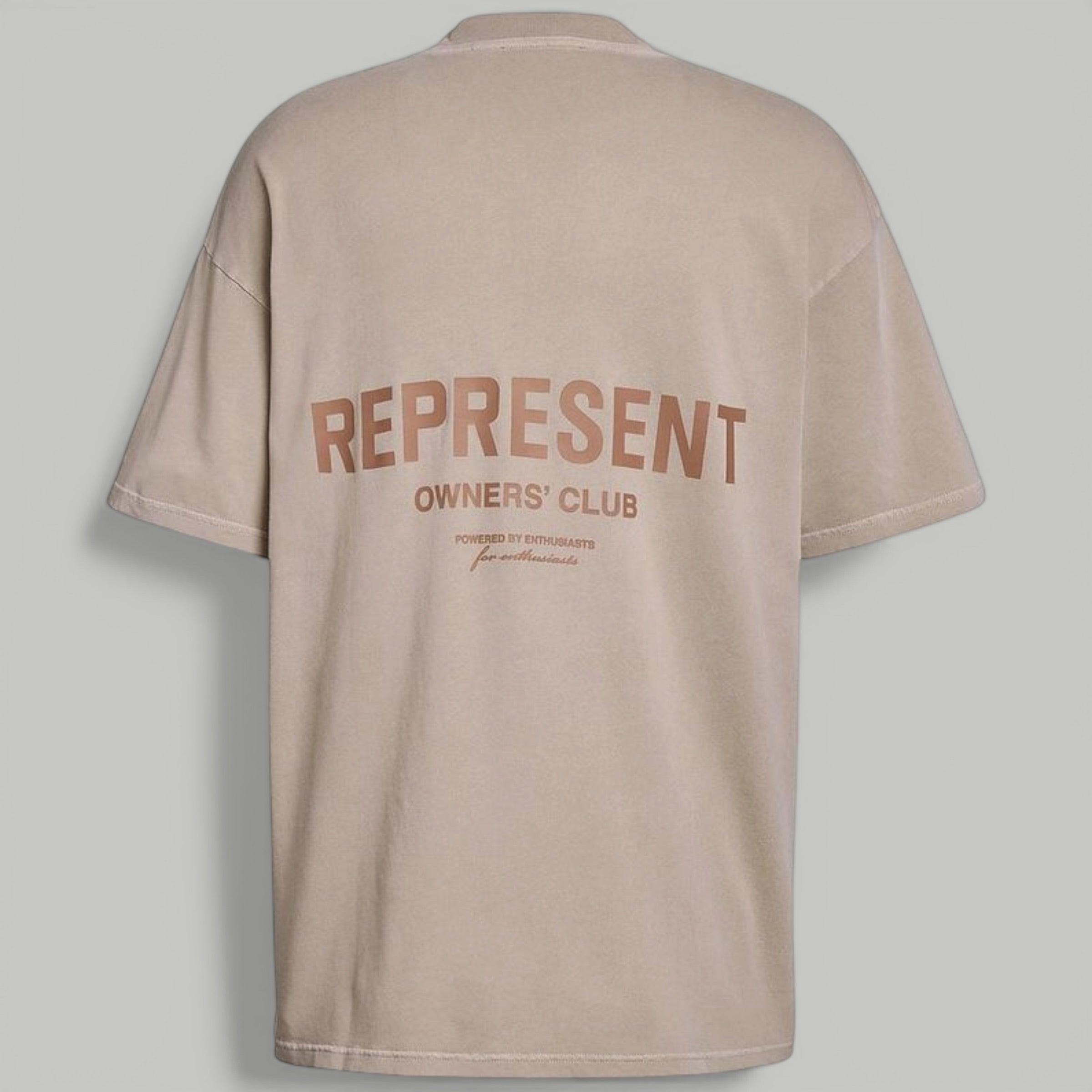 Represent Washed Brown T-shirt