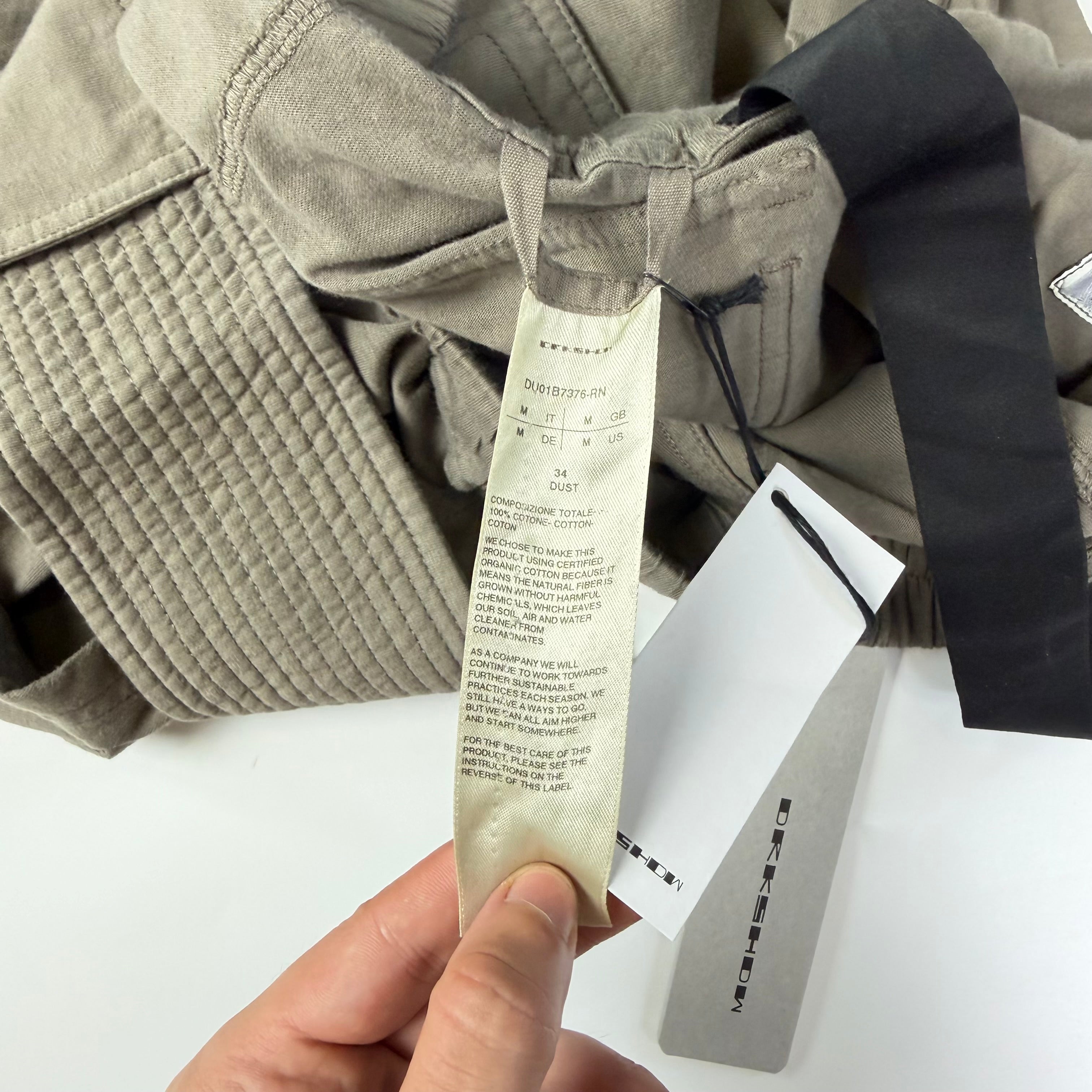 Rick Owens Creatch Cargo Drawstring Pants