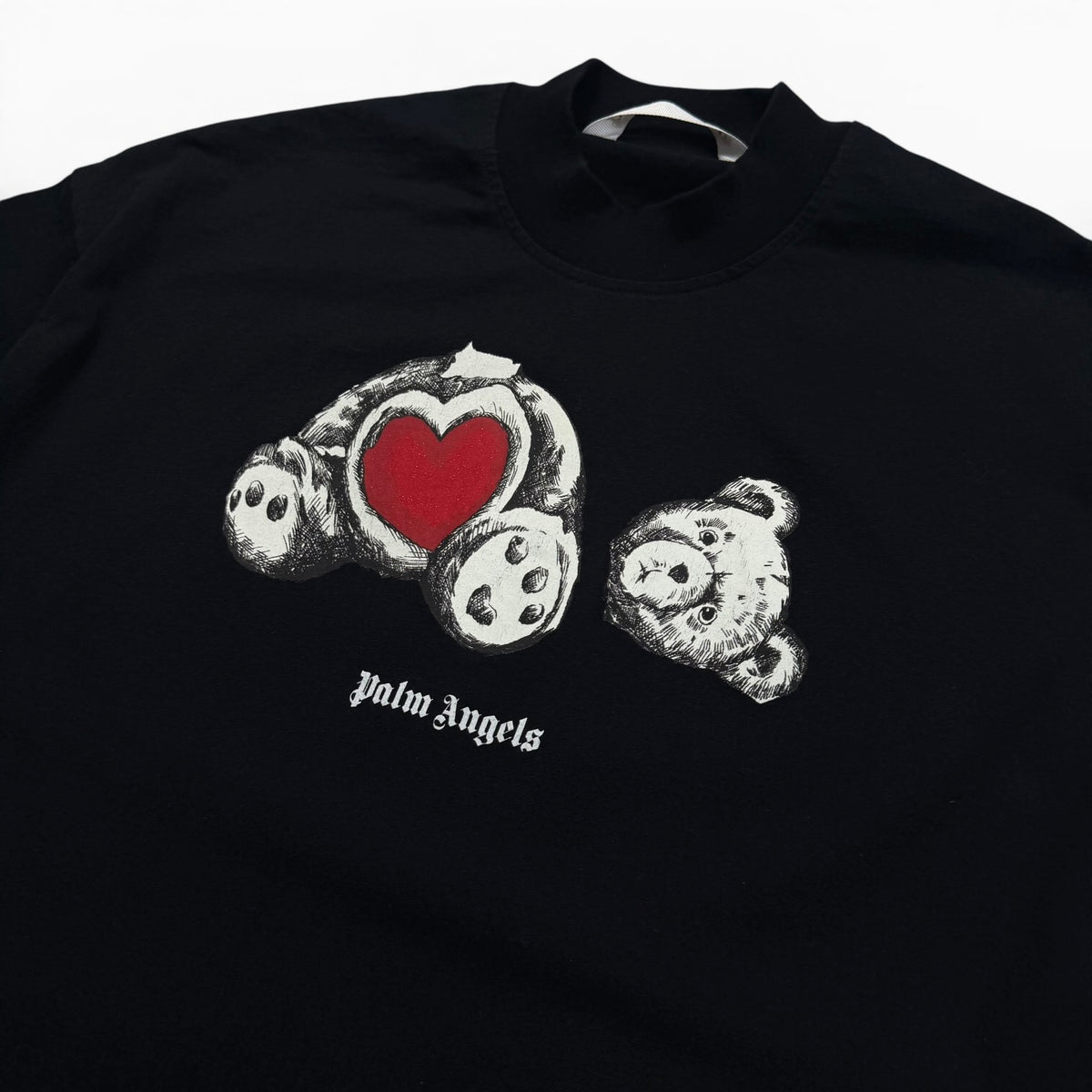 Palm Angels Bear In Love T-Shirt Black