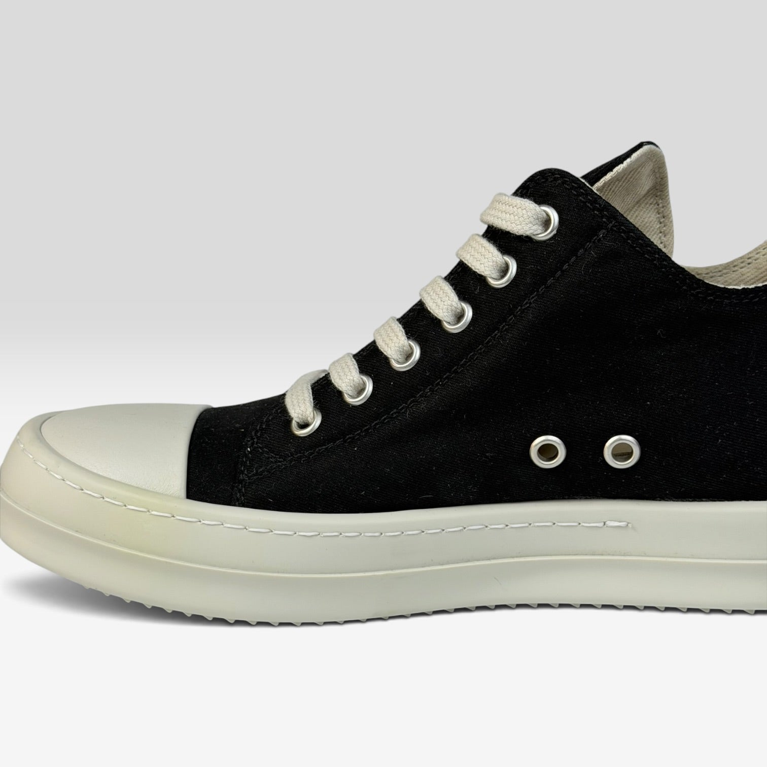 Rick Owens DRKSHDW Ramones Low Black/Milk
