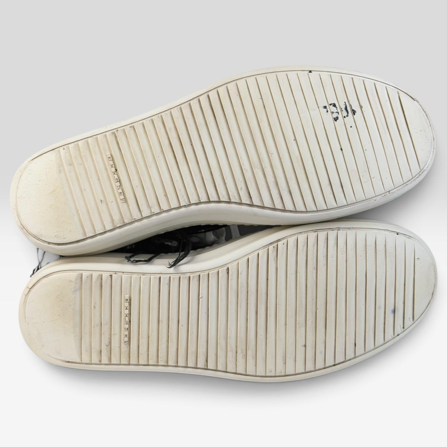Rick Owens DRKSHDW Ramones High Slashed Black/Milk