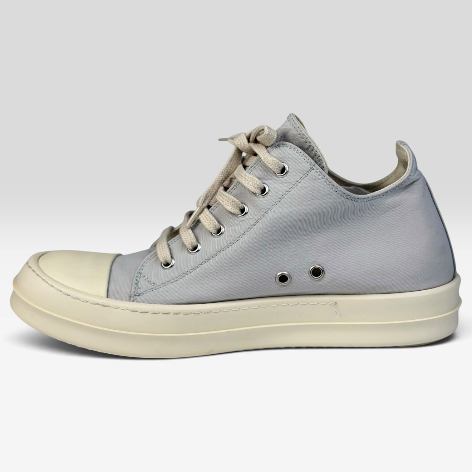 Rick Owens DRKSHDW Ramones Low Grey/Milk