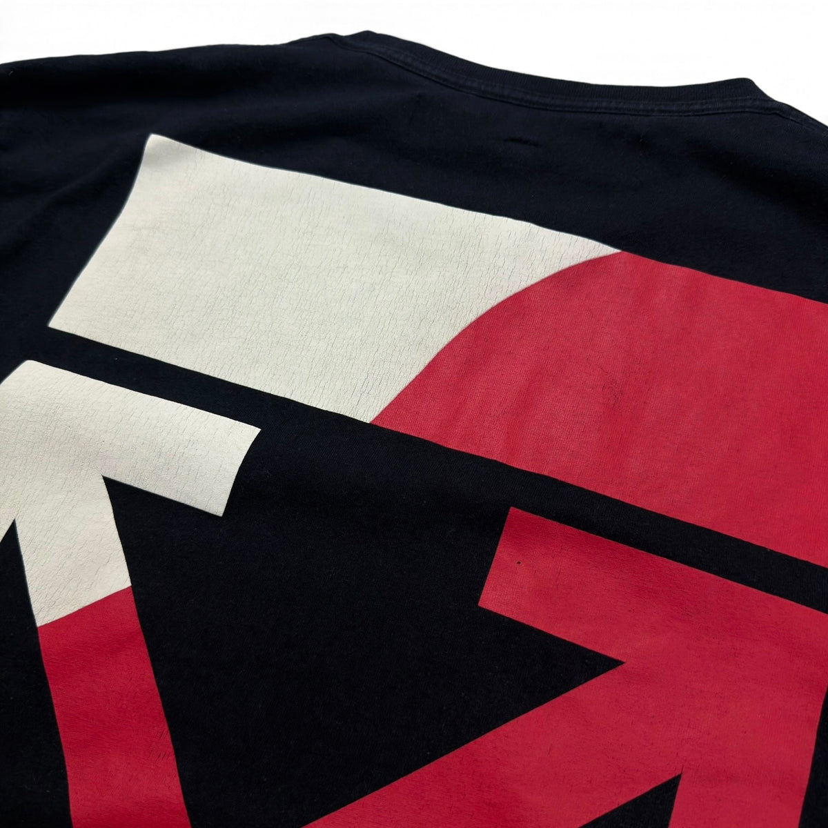 Off-White Split Logo Oversized T-Shirt Black