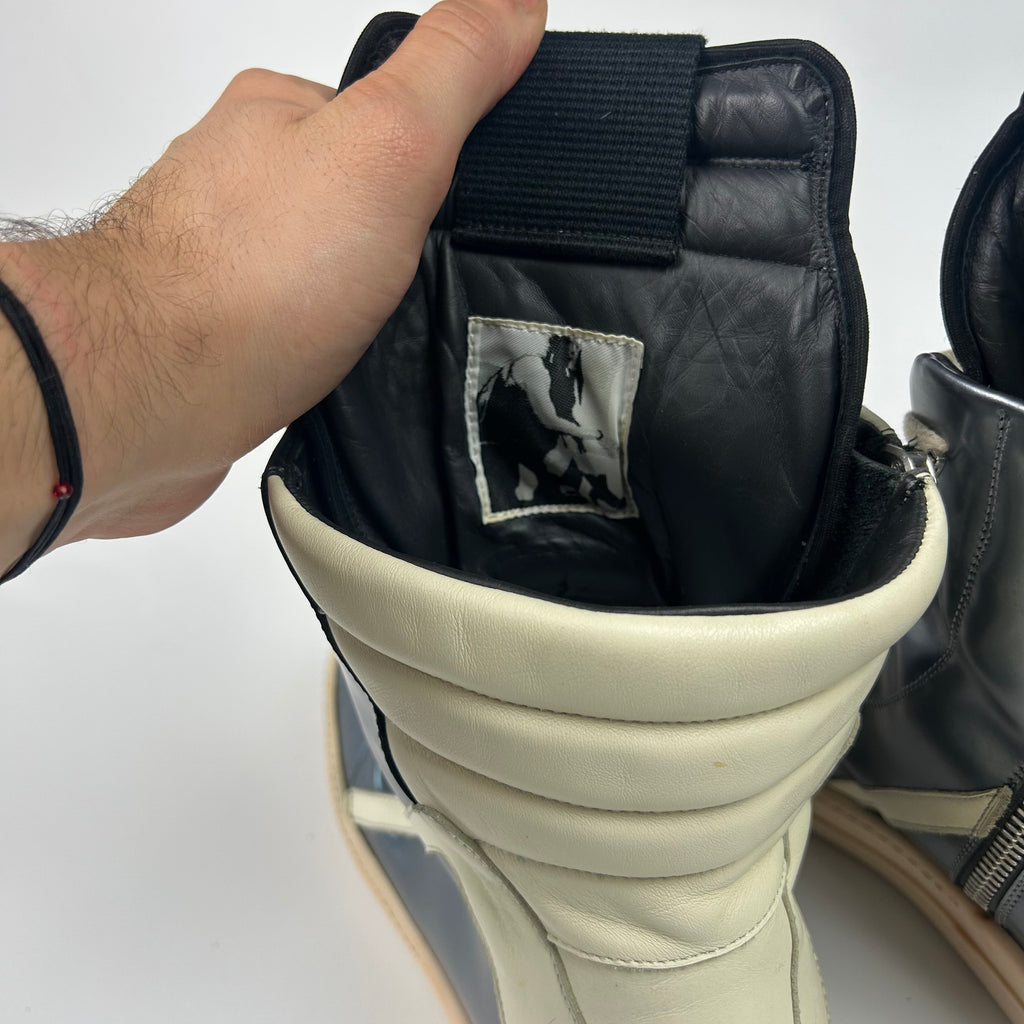 Rick Owens Geobasket Bull Leather