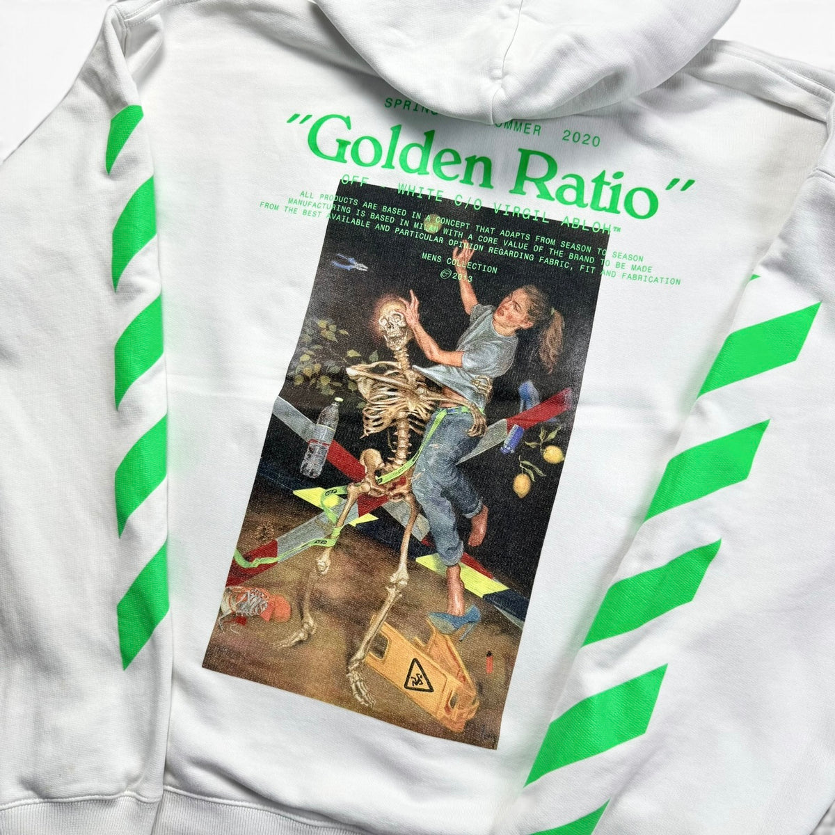 Off-White Golden Ratio Hoodie White