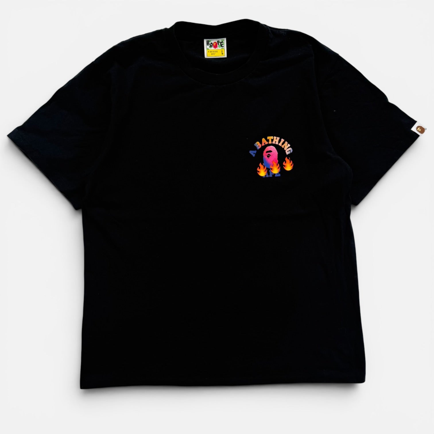 Bape Emoji College Logo T-shirt