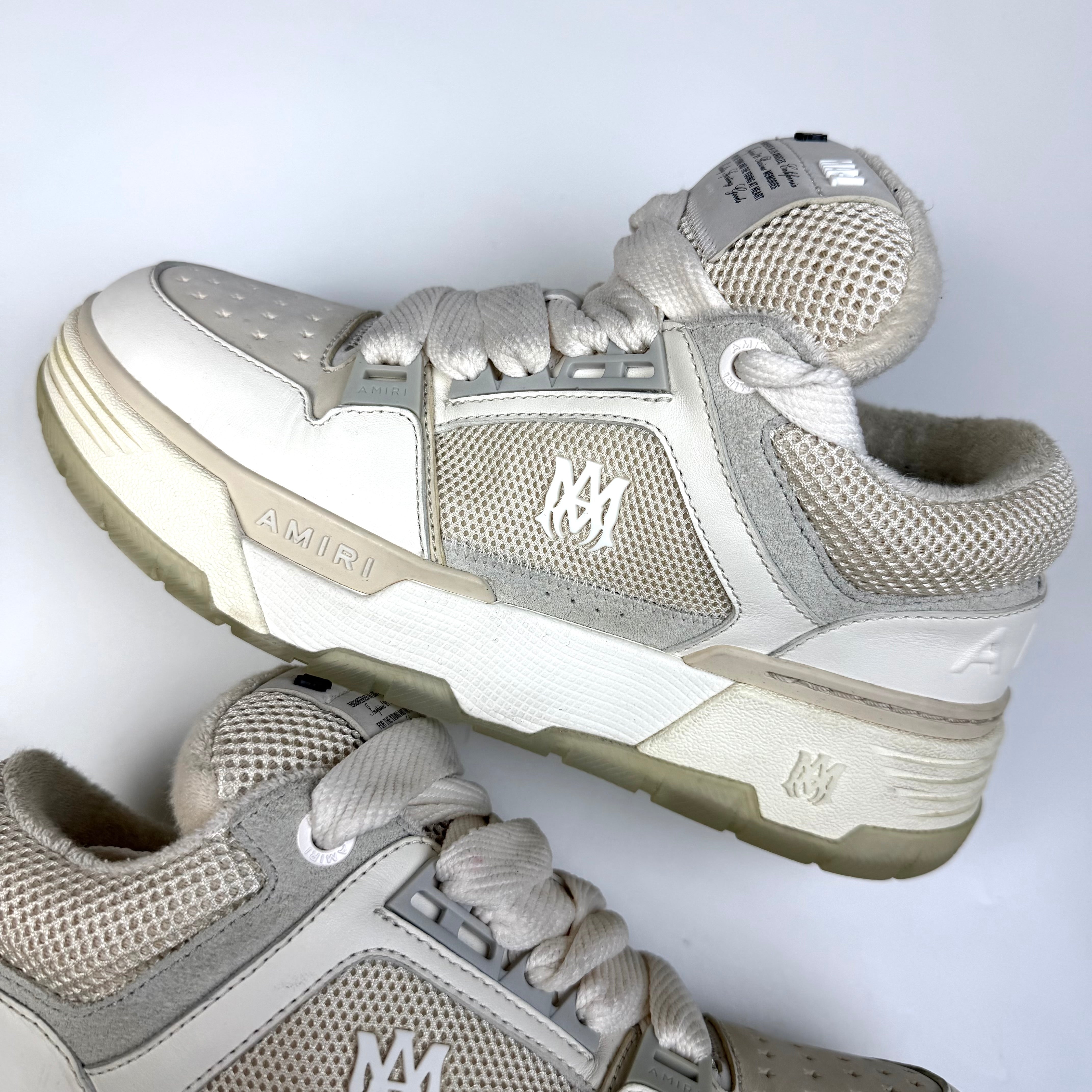 Amiri sneakers – detaliu etichetă | VSTEALS
