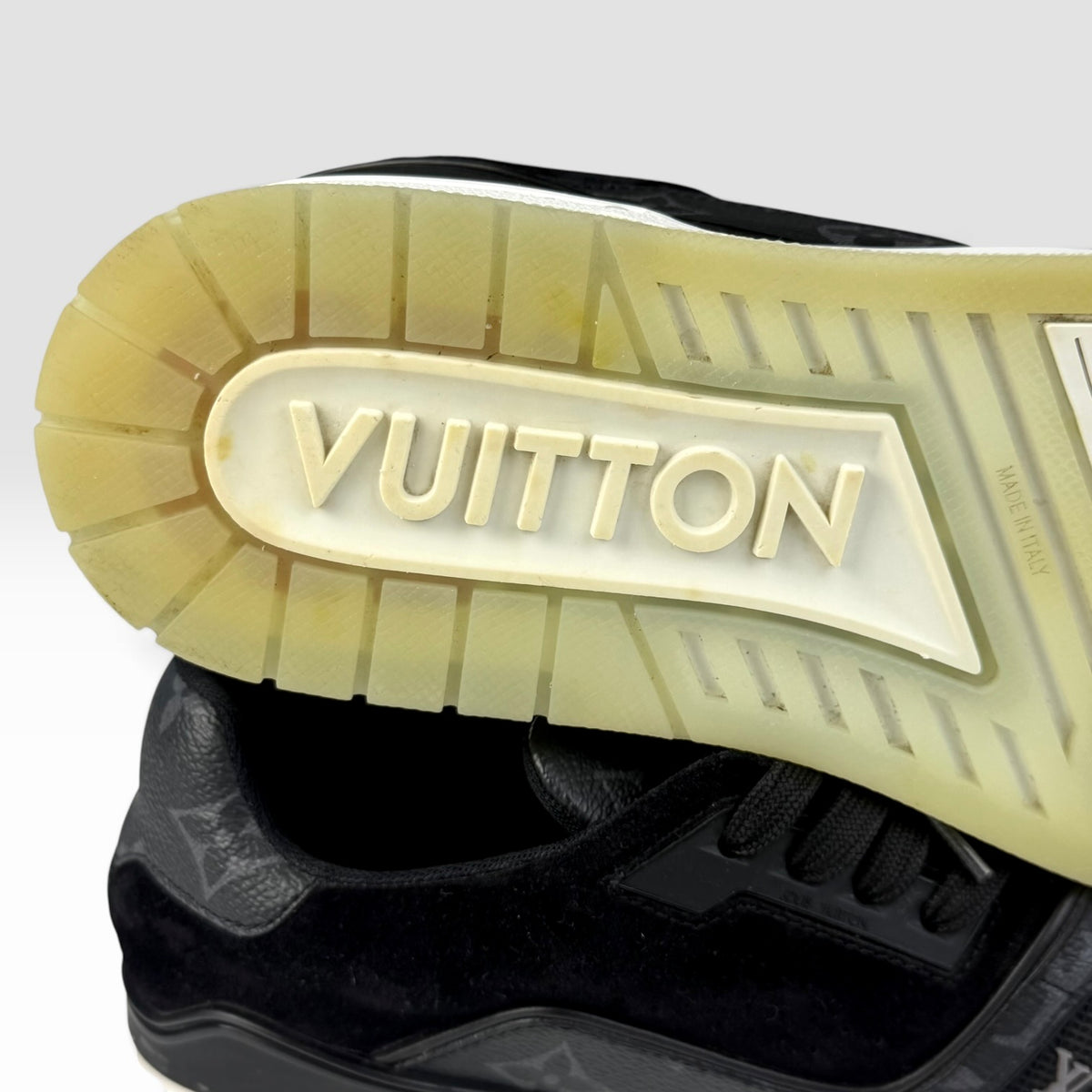 Louis Vuitton LV Trainer Black Monogram