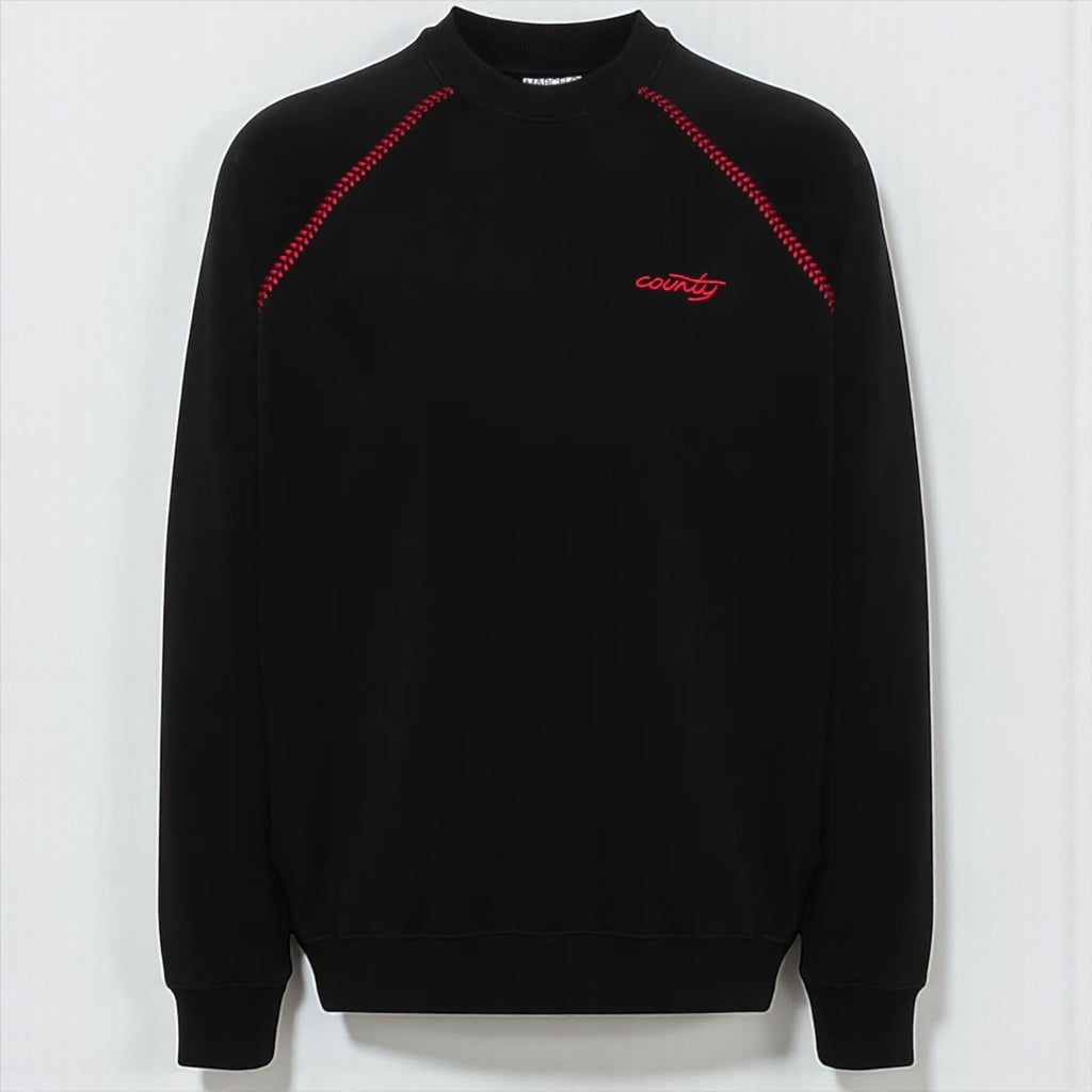 Marcelo Burlon Overlay Logo Sweatshirt