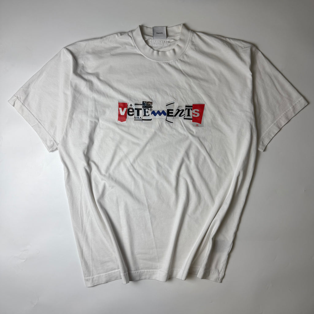 Vetements Mixed Logo T-shirt