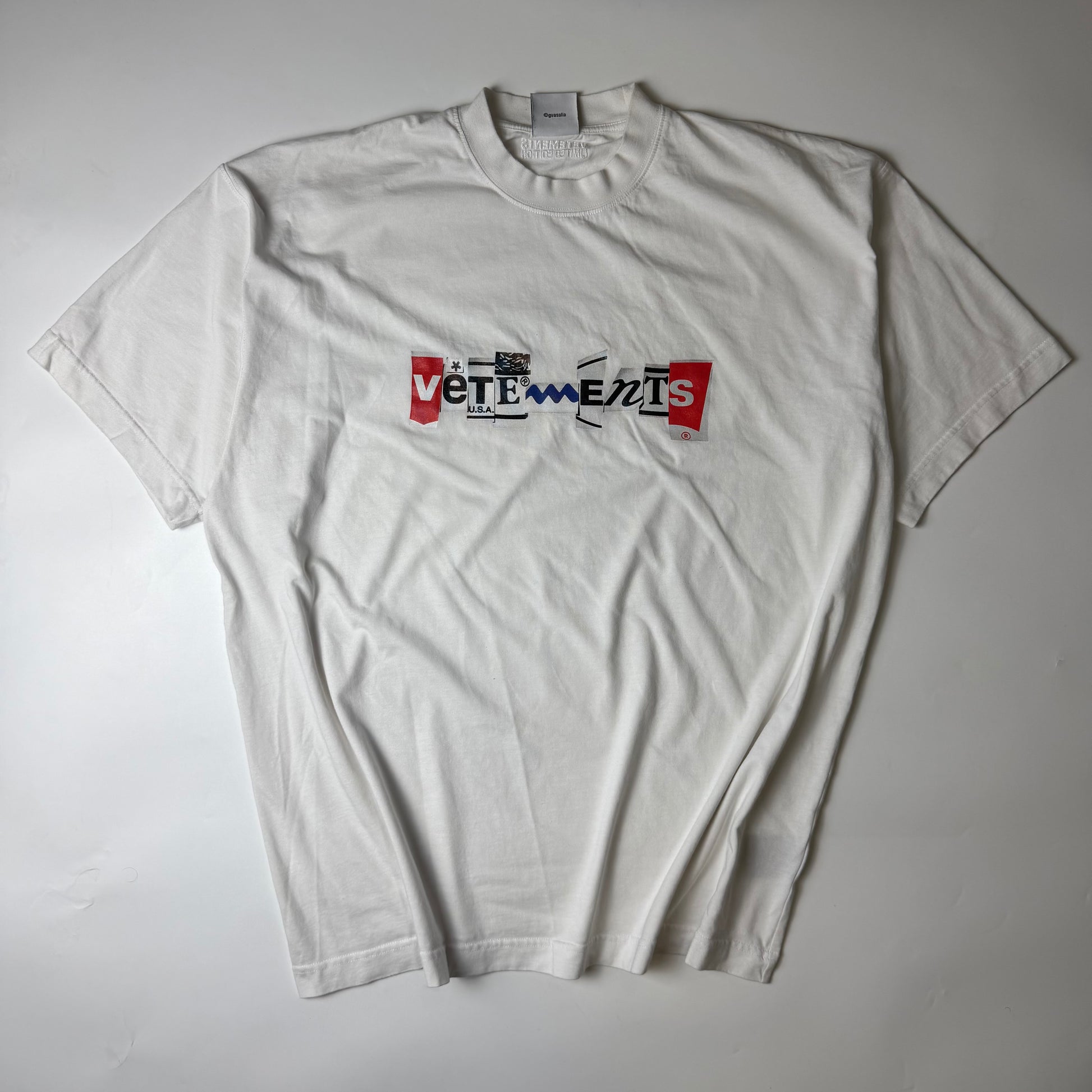 Vetements Mixed Logo T-shirt