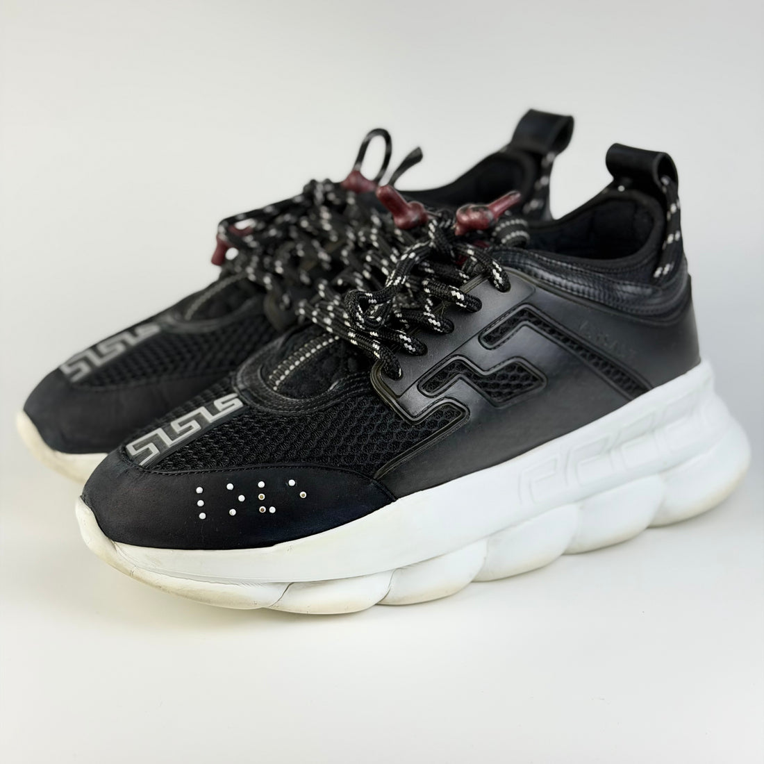 Versace Chain Reaction Black White