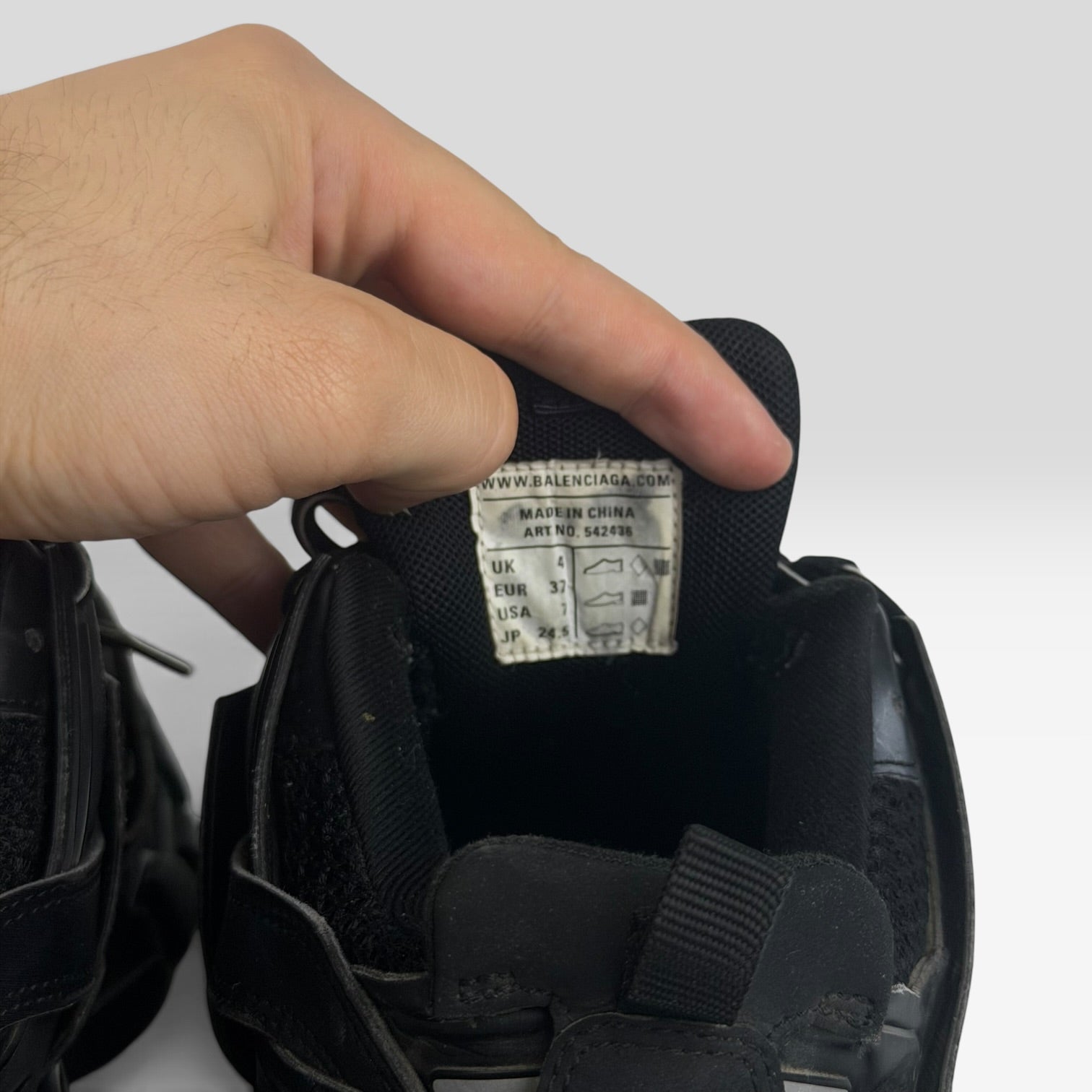 Balenciaga Track Black Sneakers