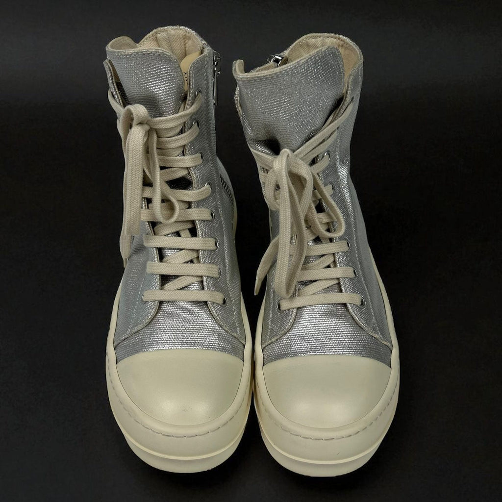 Rick Owens Ramones High Silver