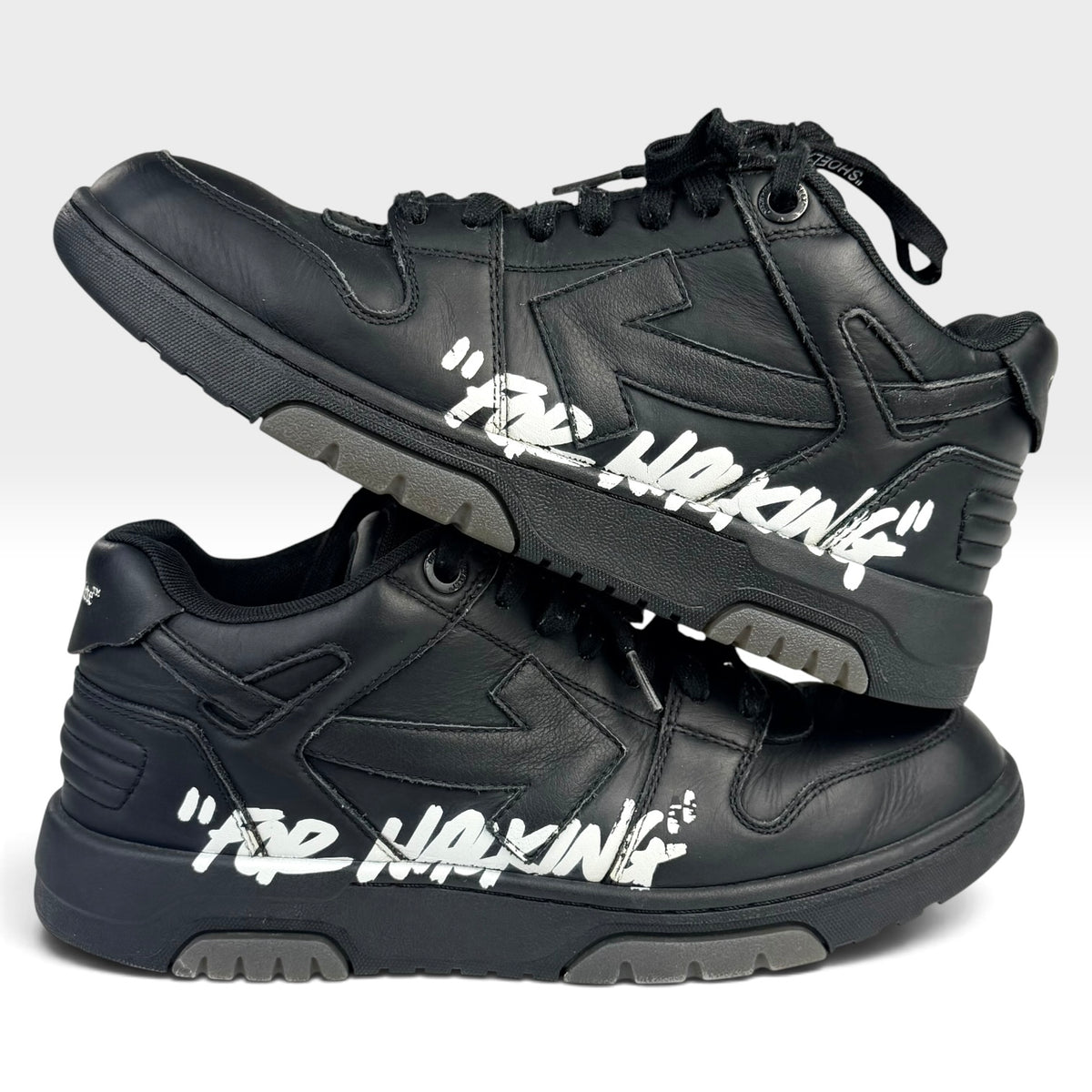 Off-White Out Of Office "For Walking" Black