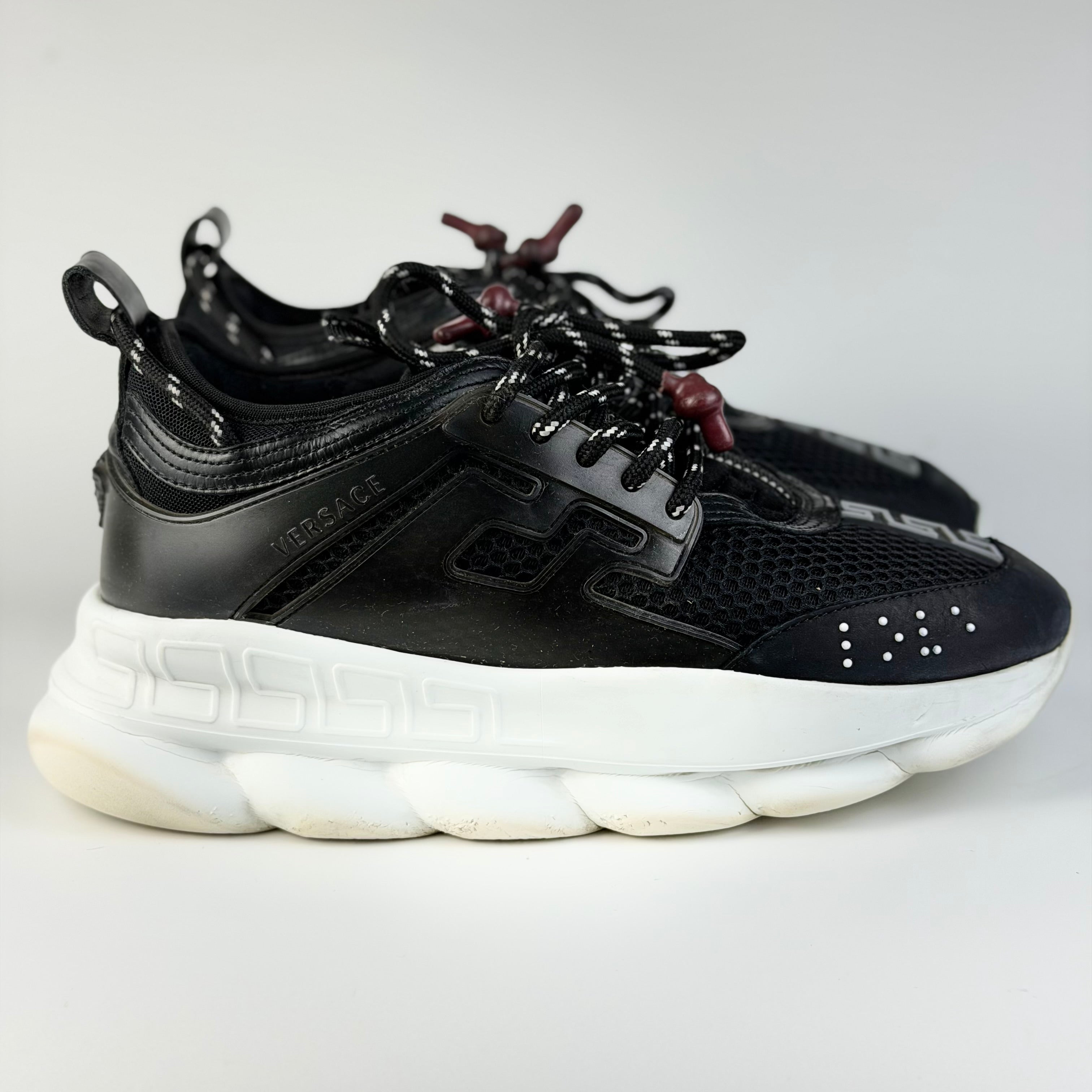 Versace Chain Reaction Black White