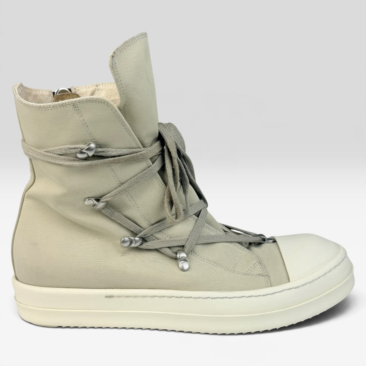Rick Owens DRKSHDW Hexagram Ramones High Milk/Pearl