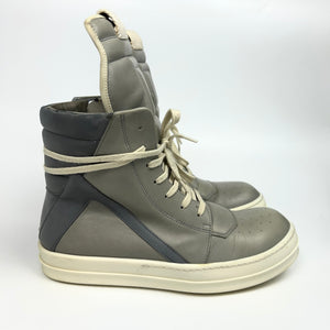 Rick Owens Geobasket Grey Reflective