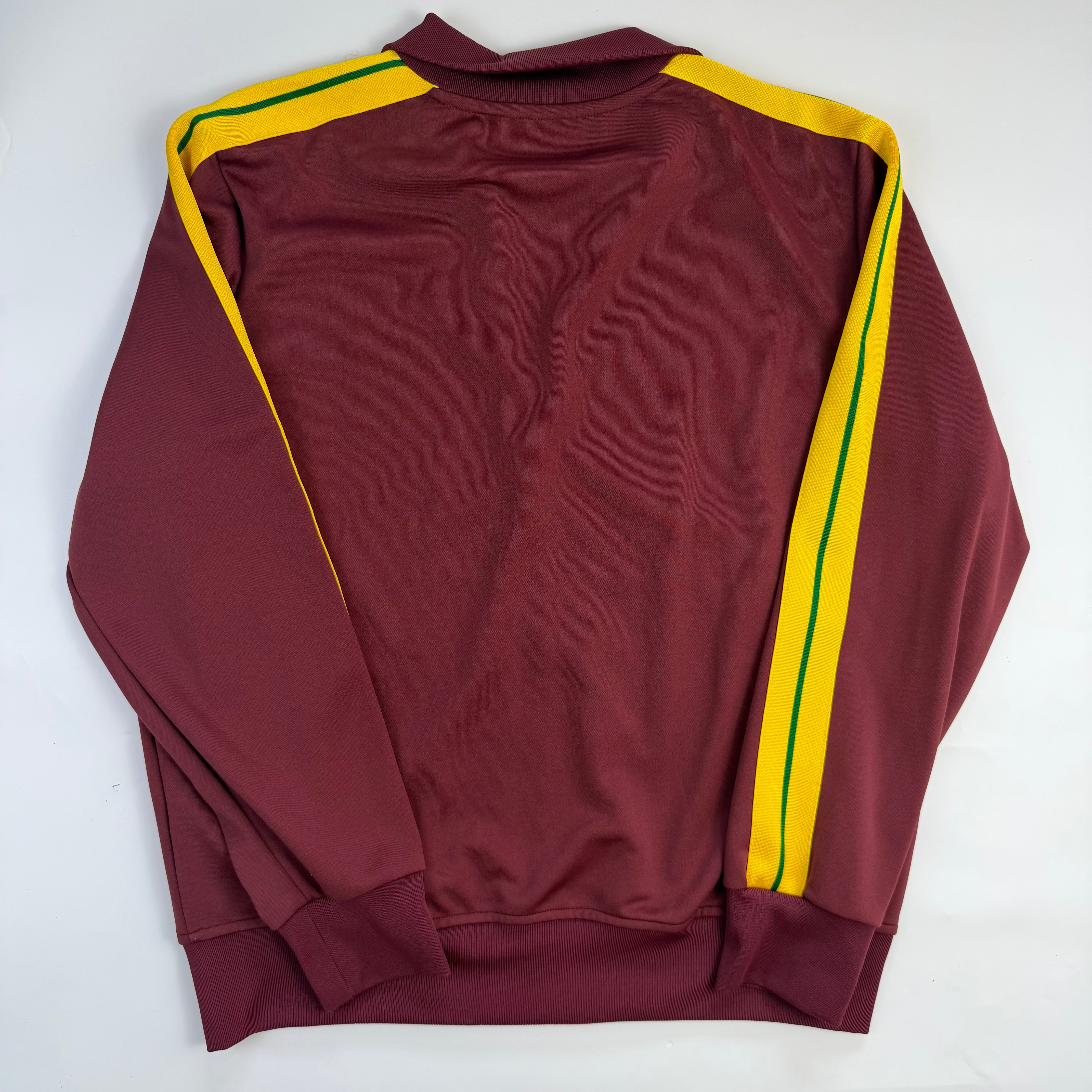 Palm Angels Track Jacket Burgundy/Yellow