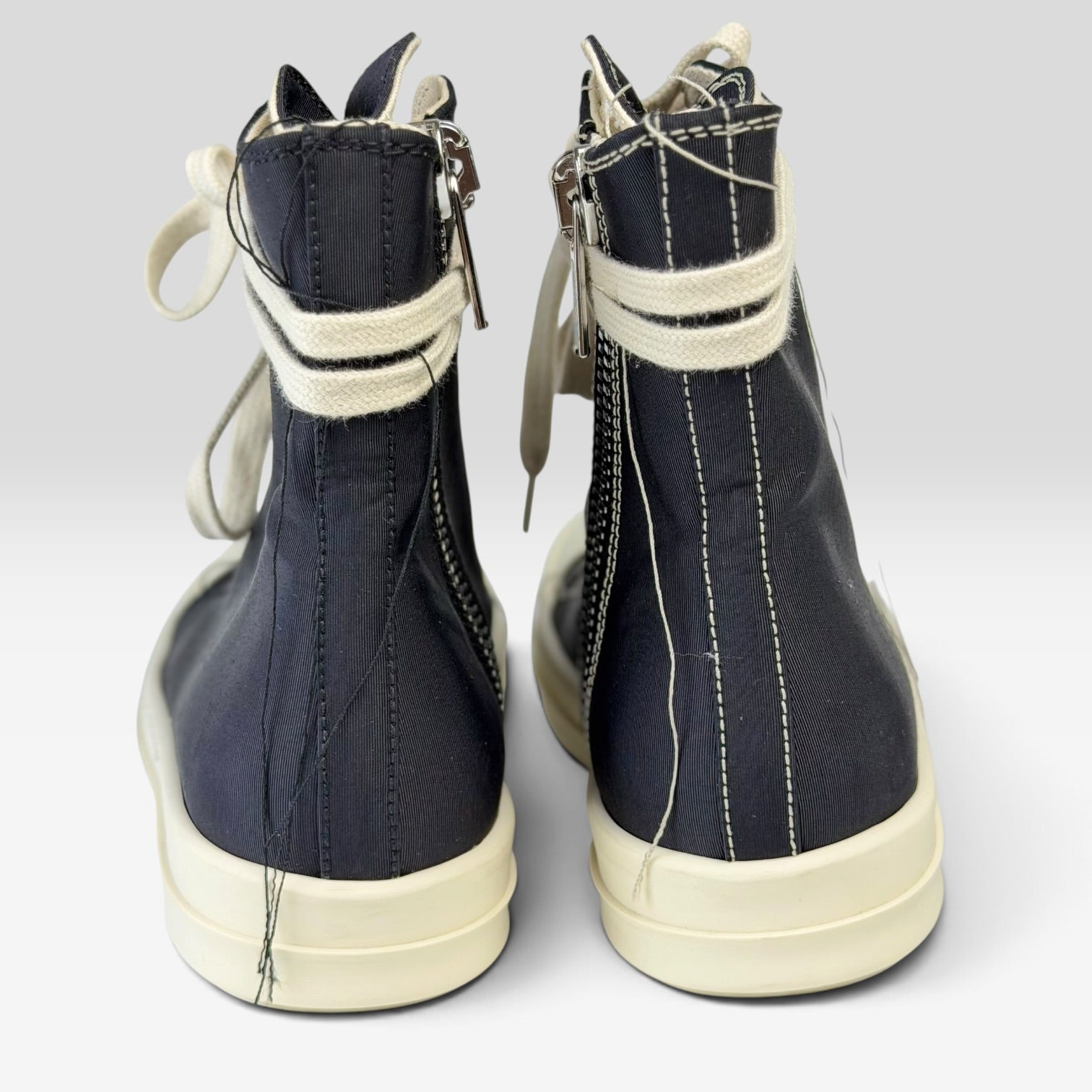 Rick Owens DRKSHDW Ramones High Double Thread Black/Milk