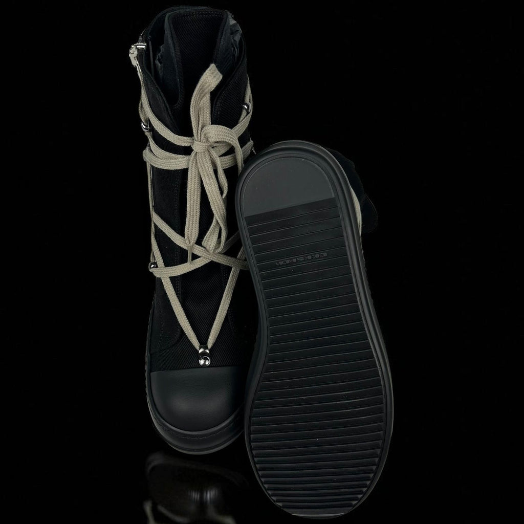 Rick Owens Ramones Hexagram Black
