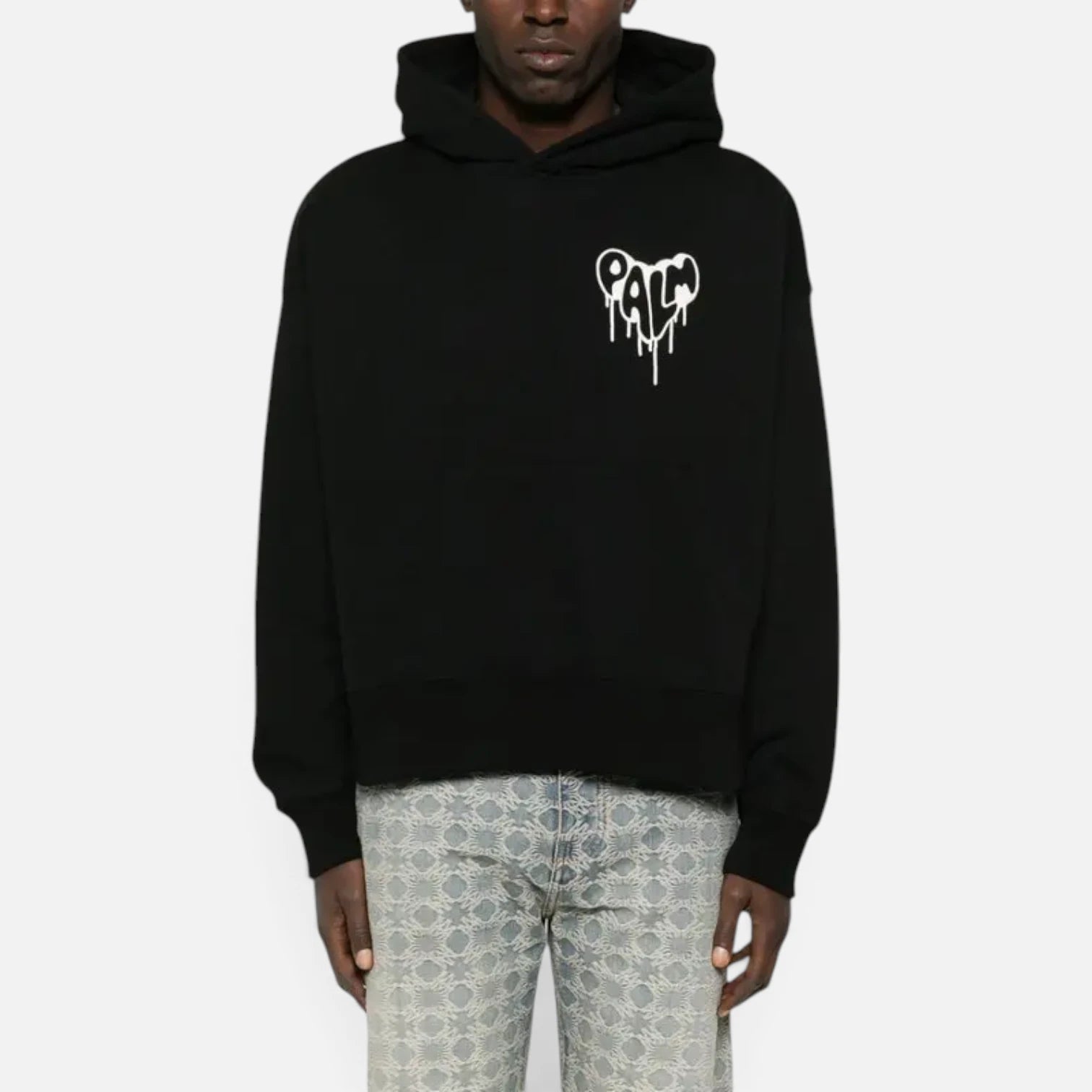 Palm Angels Double Dripping Hoodie