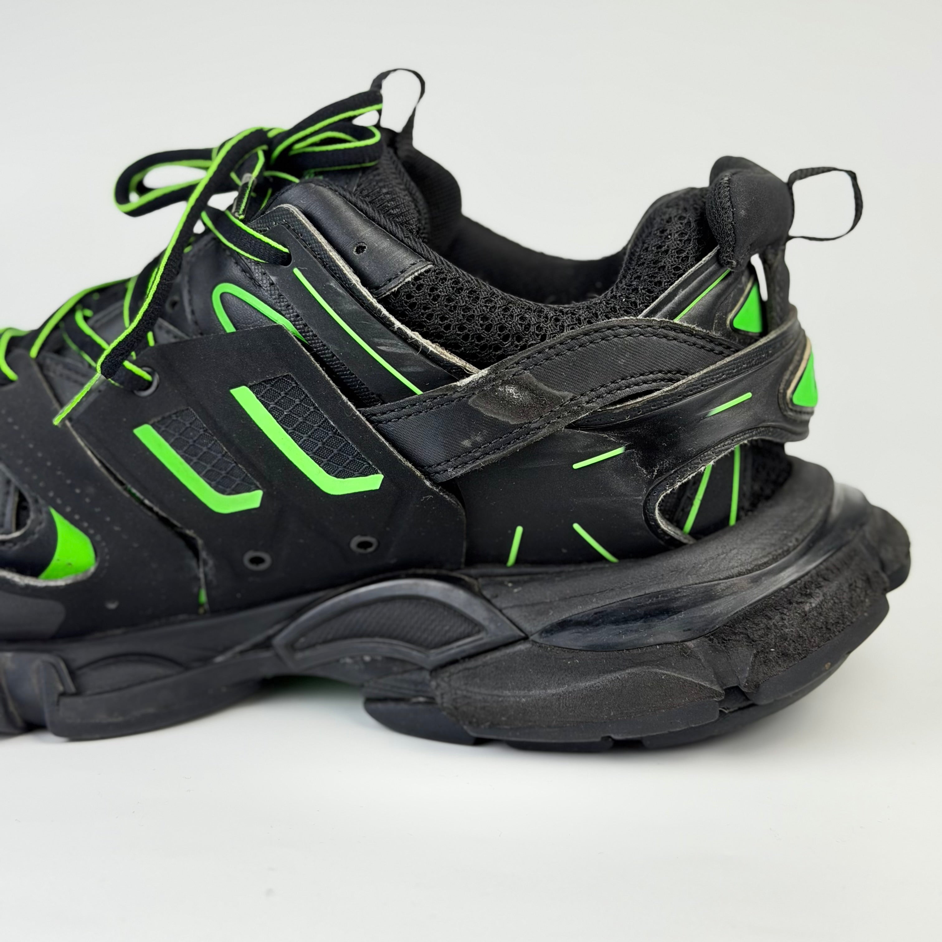 Balenciaga Track Black Green