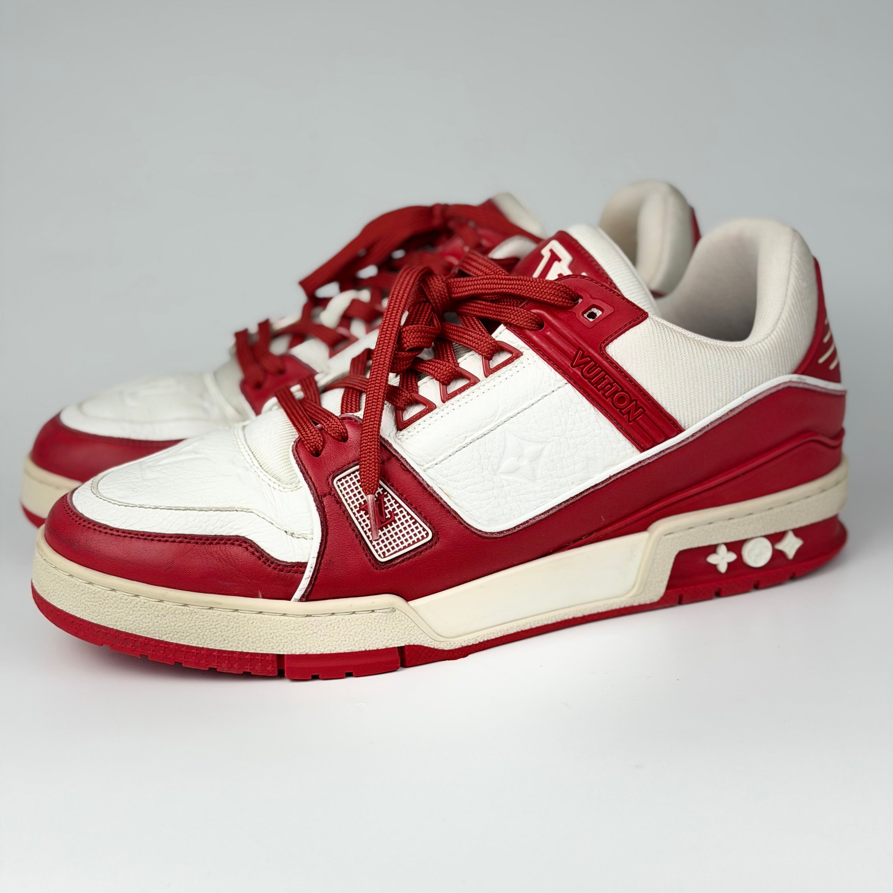 Louis Vuitton LV Trainer Red