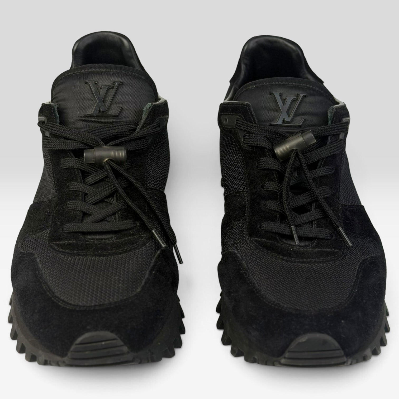 Louis Vuitton Runner Black Mesh & Suede | Sneakers Louis Vuitton