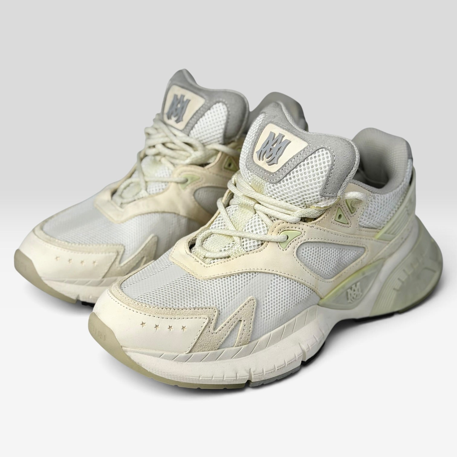 Amiri MA Runner Mesh & Leather Sneakers