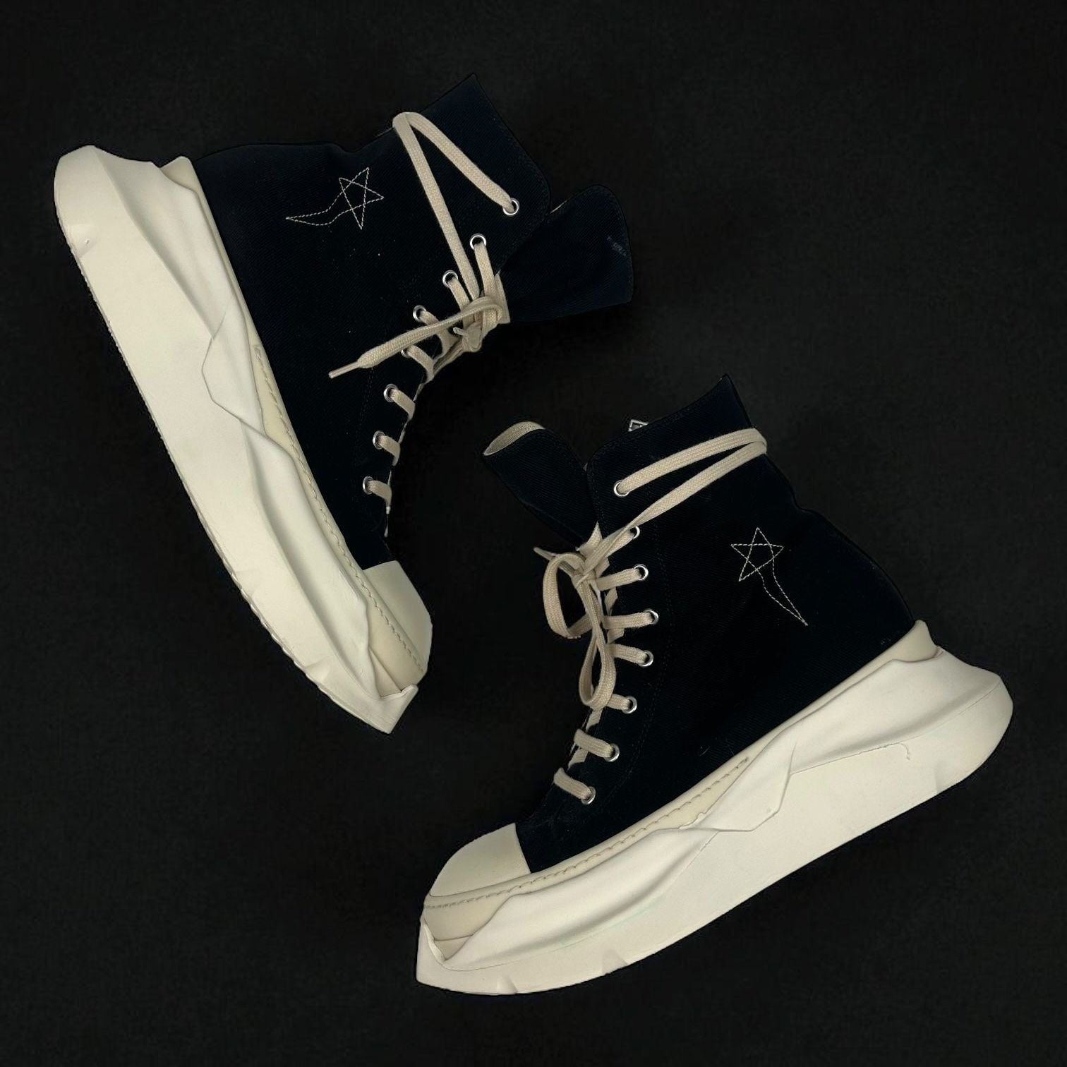 Rick Owens Ramones Abstract High Pentagram