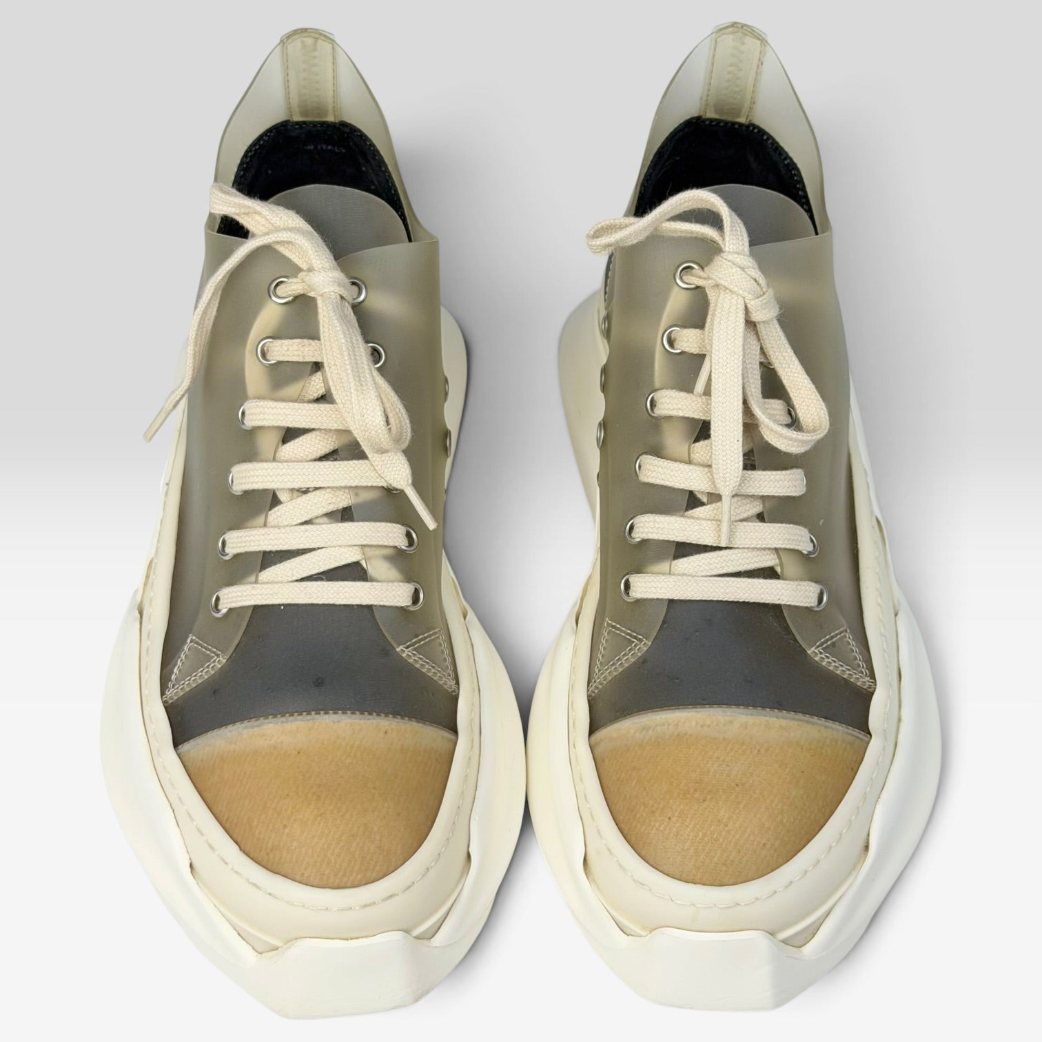 Rick Owens DRKSHDW Abstract Low Ramones PVC