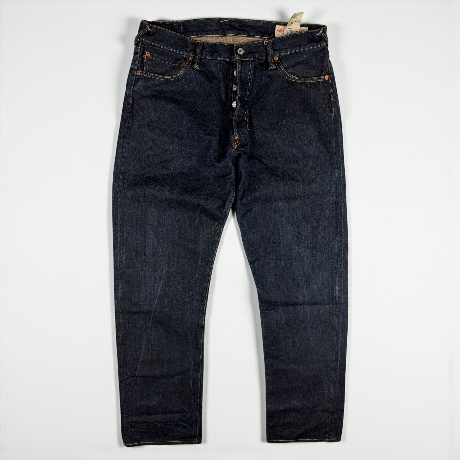 Evisu Quote Spellout Daicock Jeans
