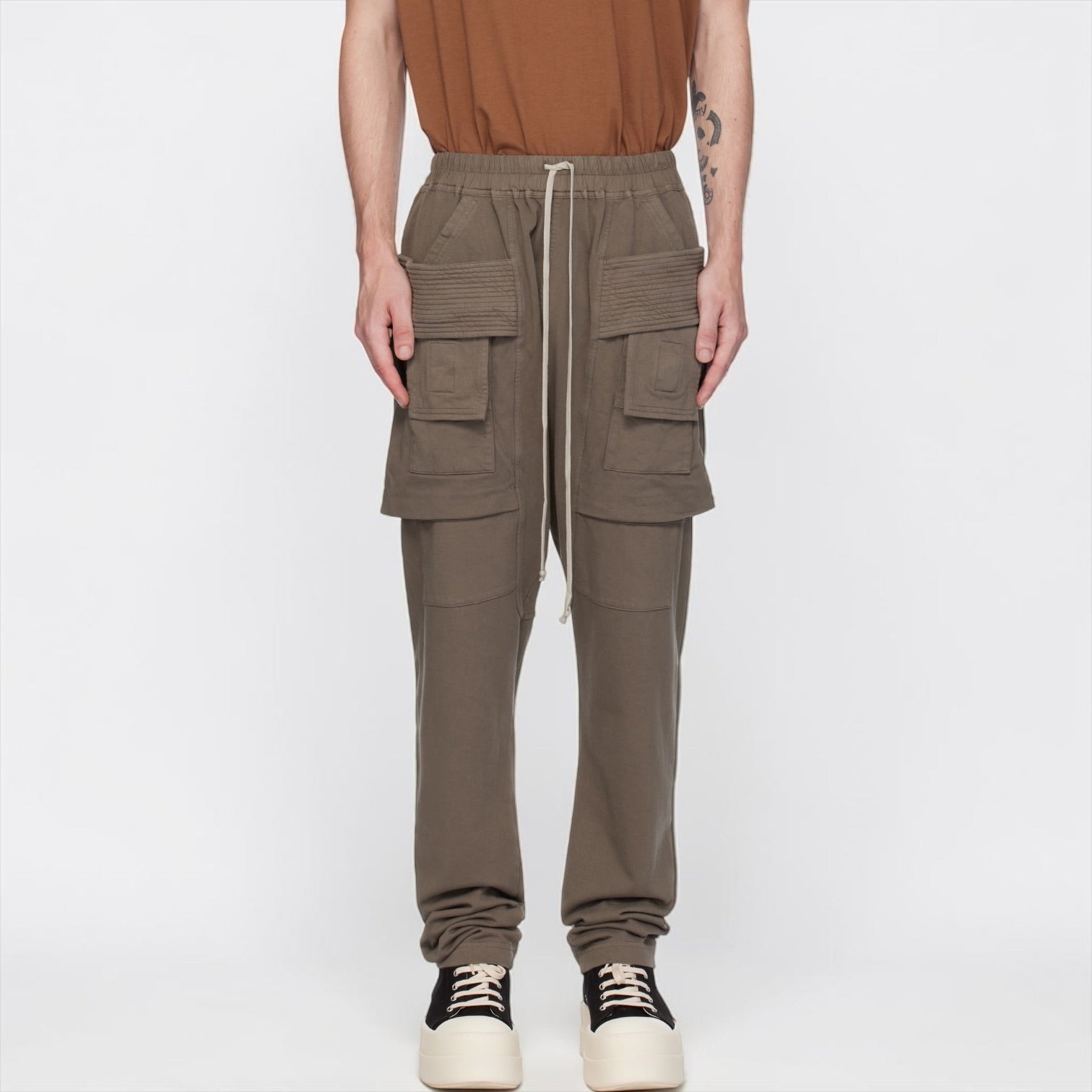 Rick Owens Creatch Cargo Drawstring Pants