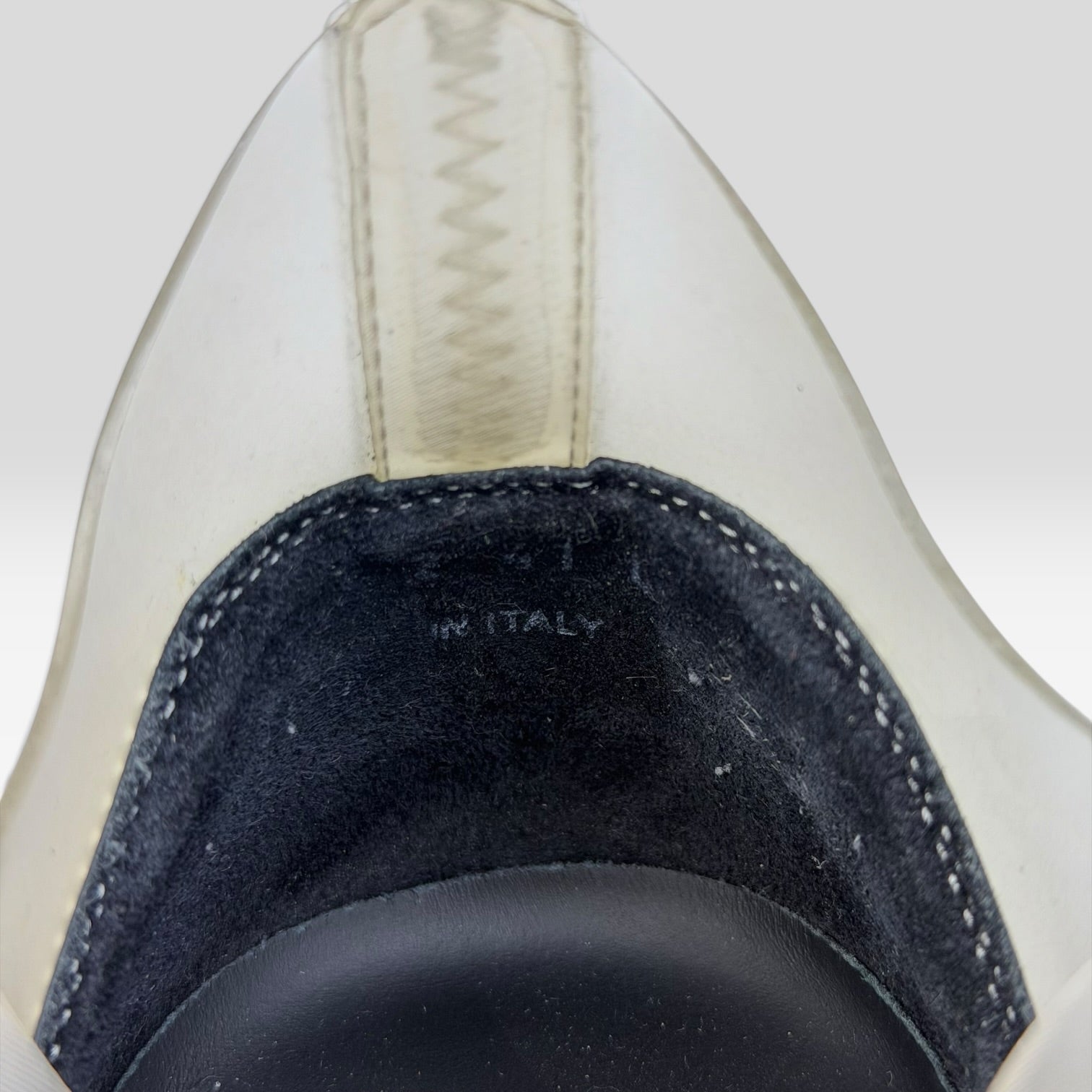 Rick Owens DRKSHDW Abstract Low Ramones PVC