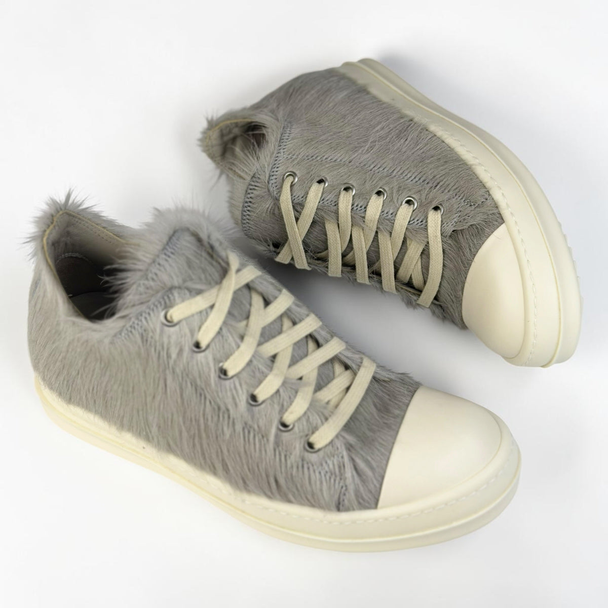 Rick Owens Strobe Fur Sneakers