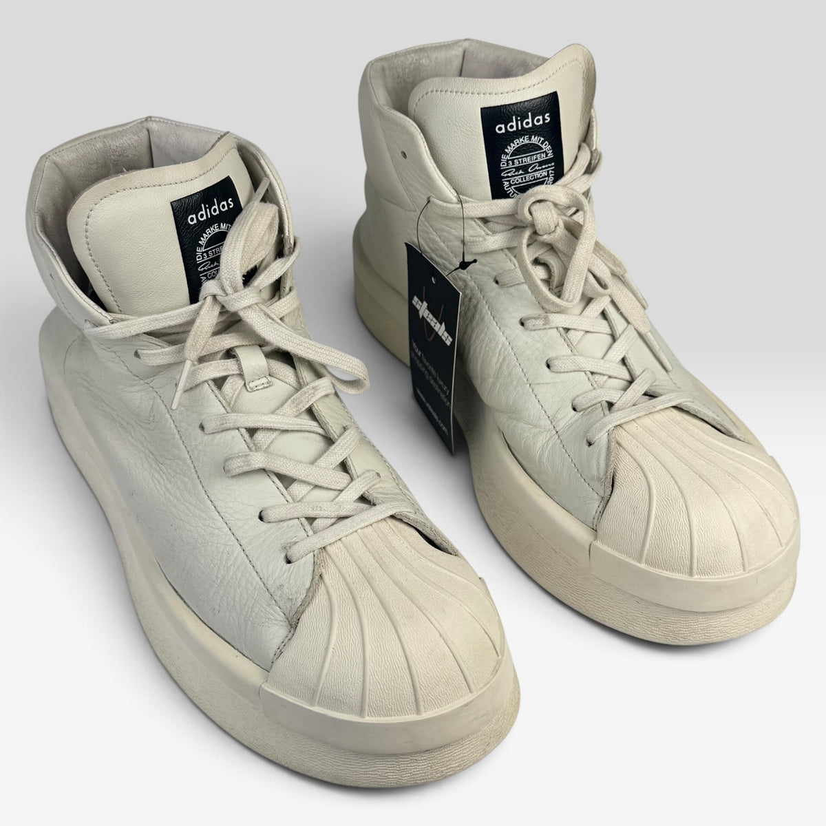 Rick Owens x Adidas Mastodon Pro Milk