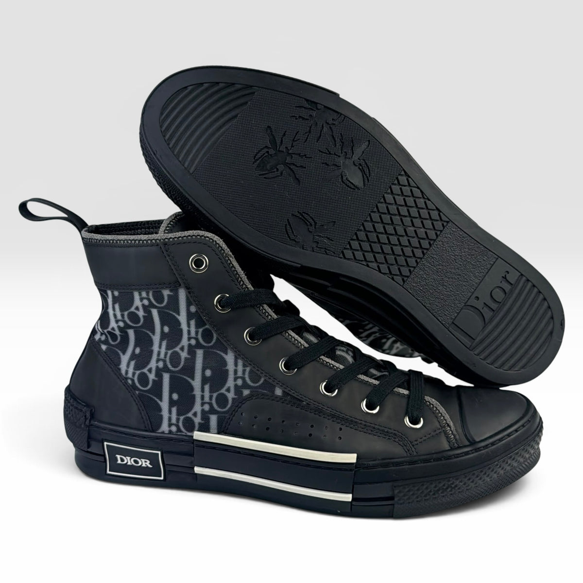 Dior B23 High-Top Black Oblique