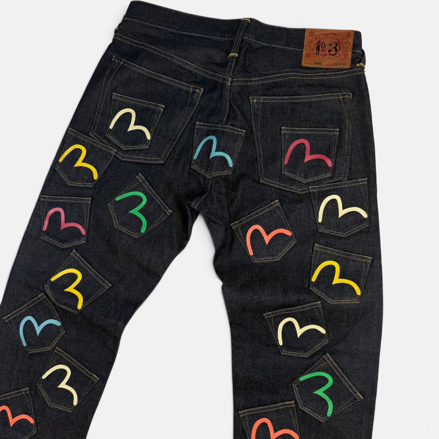 Evisu No. 3 2000 Multi-Pocket Seagull Japanese Denim