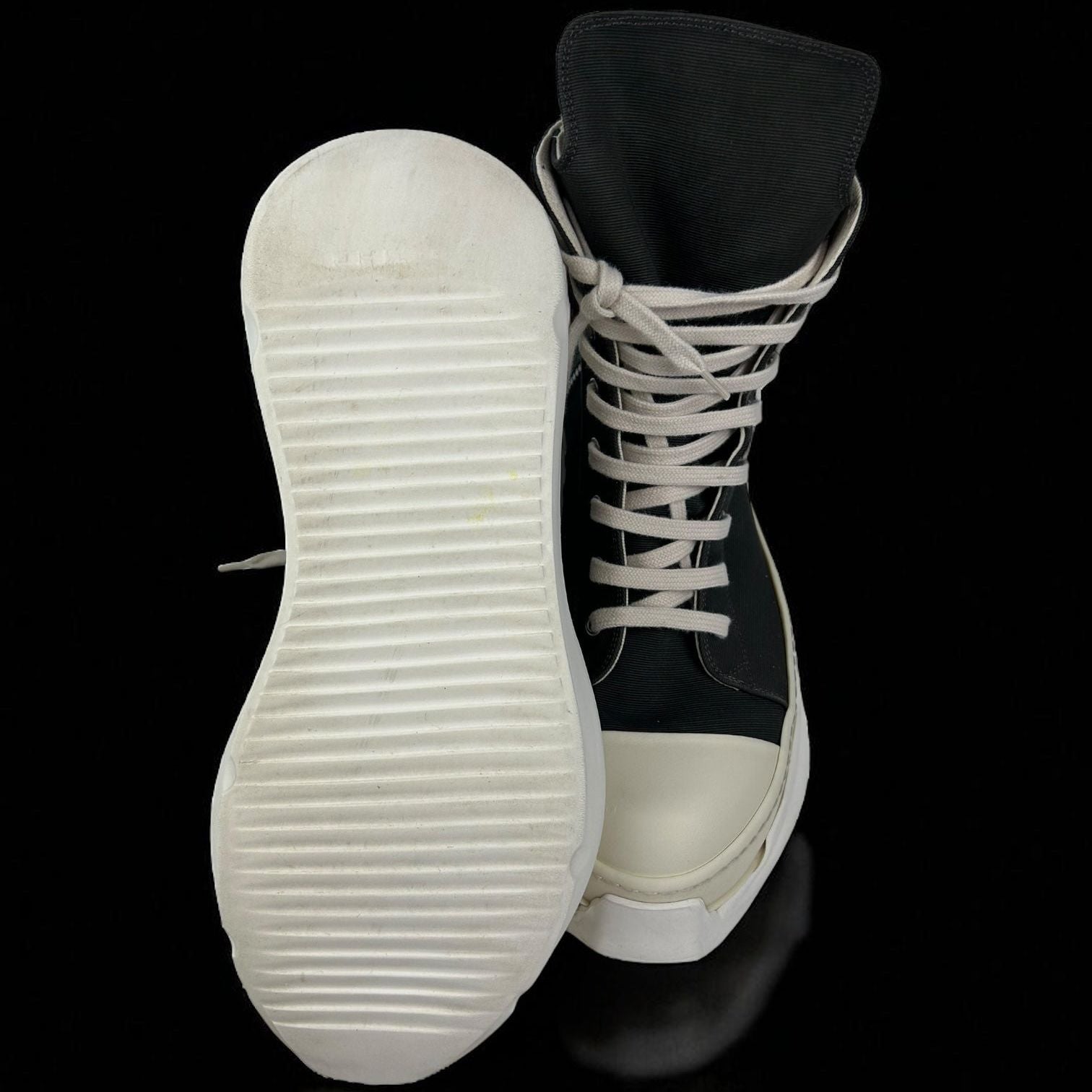 Rick Owens Ramones Abstract High Eyelets