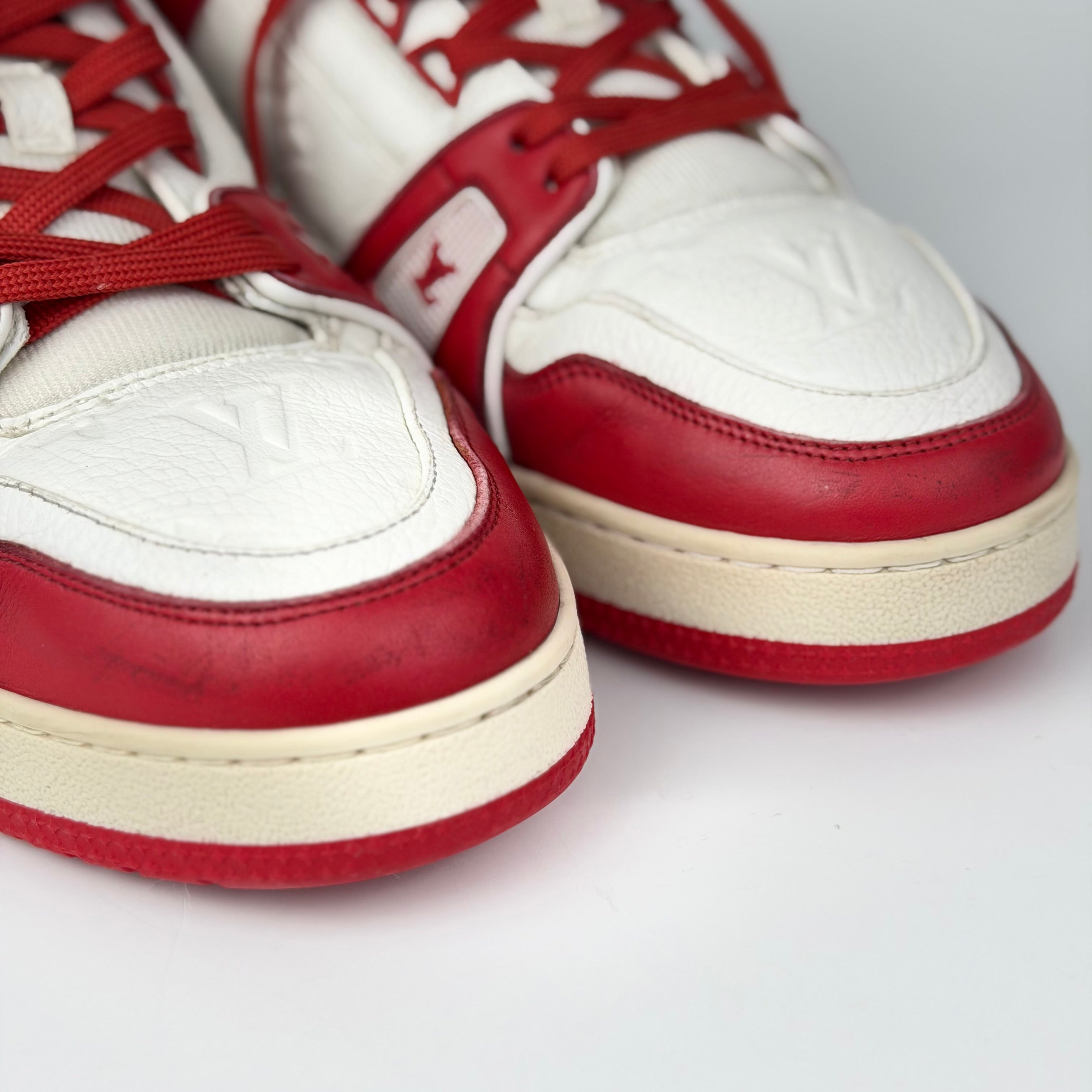 Louis Vuitton LV Trainer Red