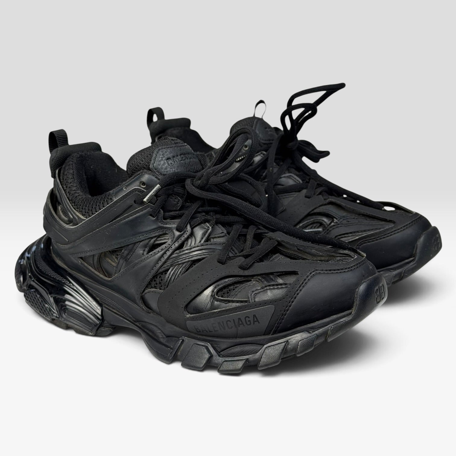 Balenciaga Track Clear Sole Black