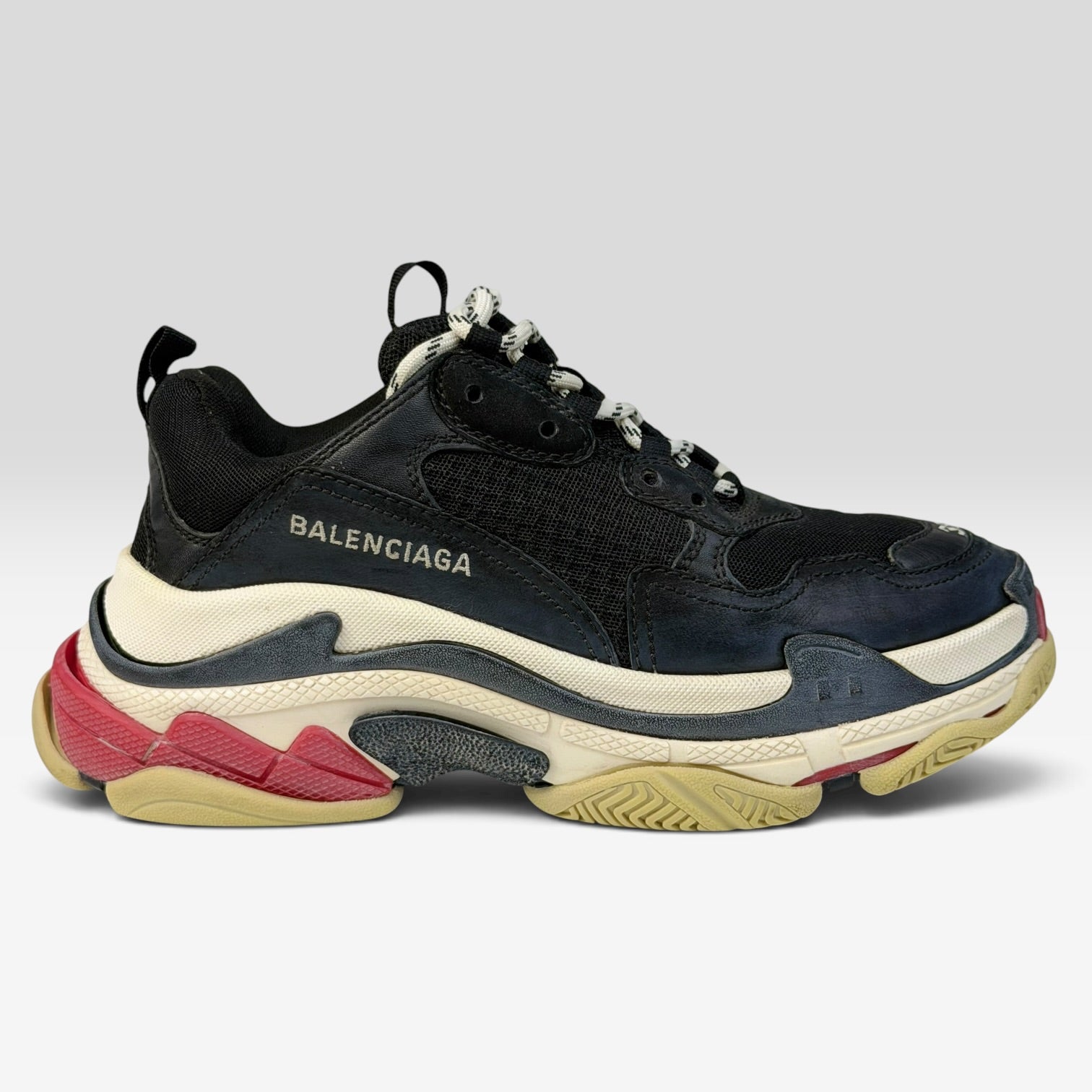 Balenciaga Triple S Bred Sneakers