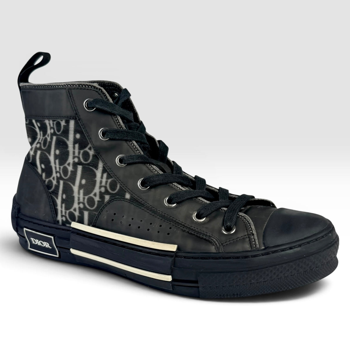 Dior B23 High-Top Black Oblique