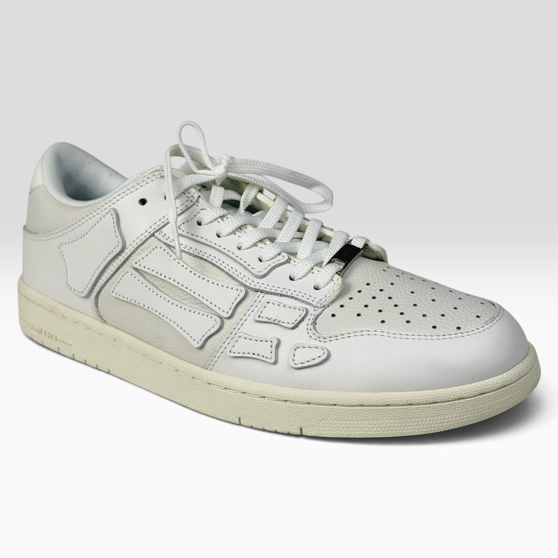 Amiri Skel Top Low White Sneakers