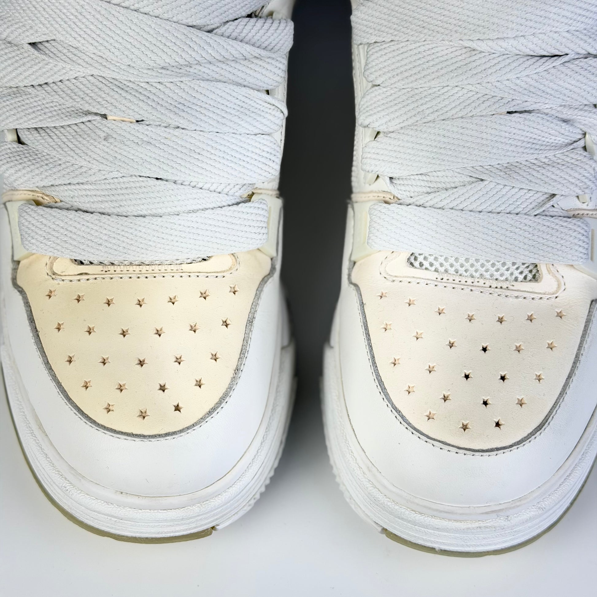 Amiri MA-1 Alabaster White Sneakers