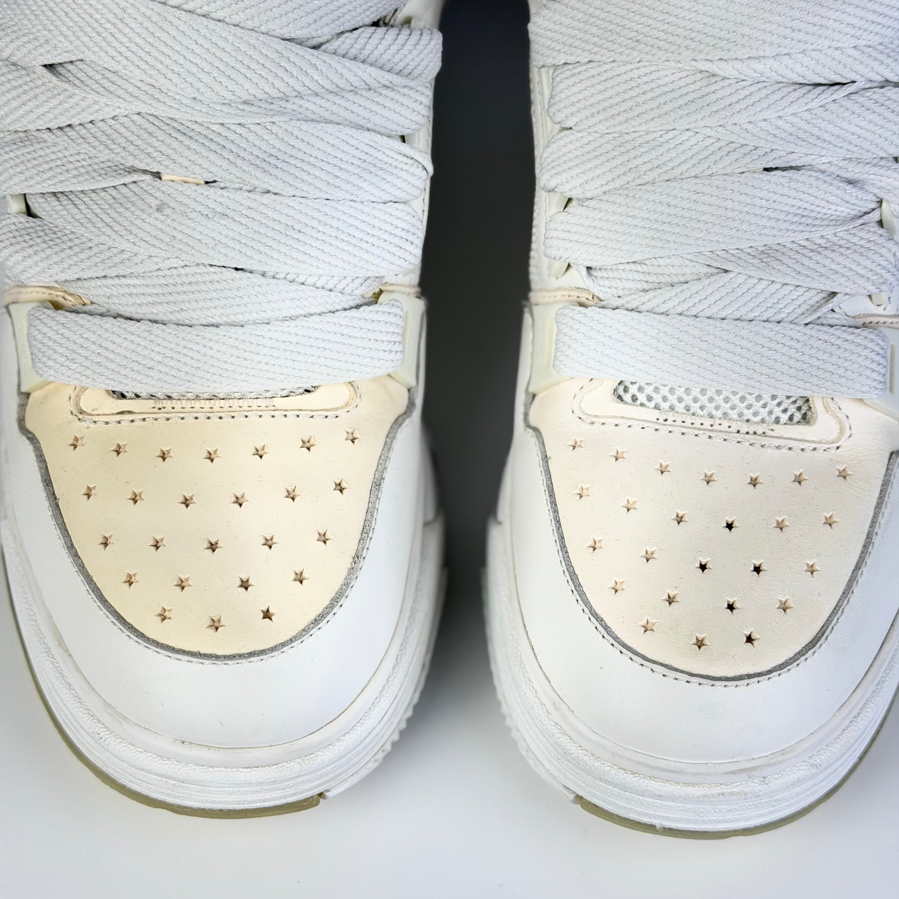 Amiri MA-1 Alabaster White Sneakers