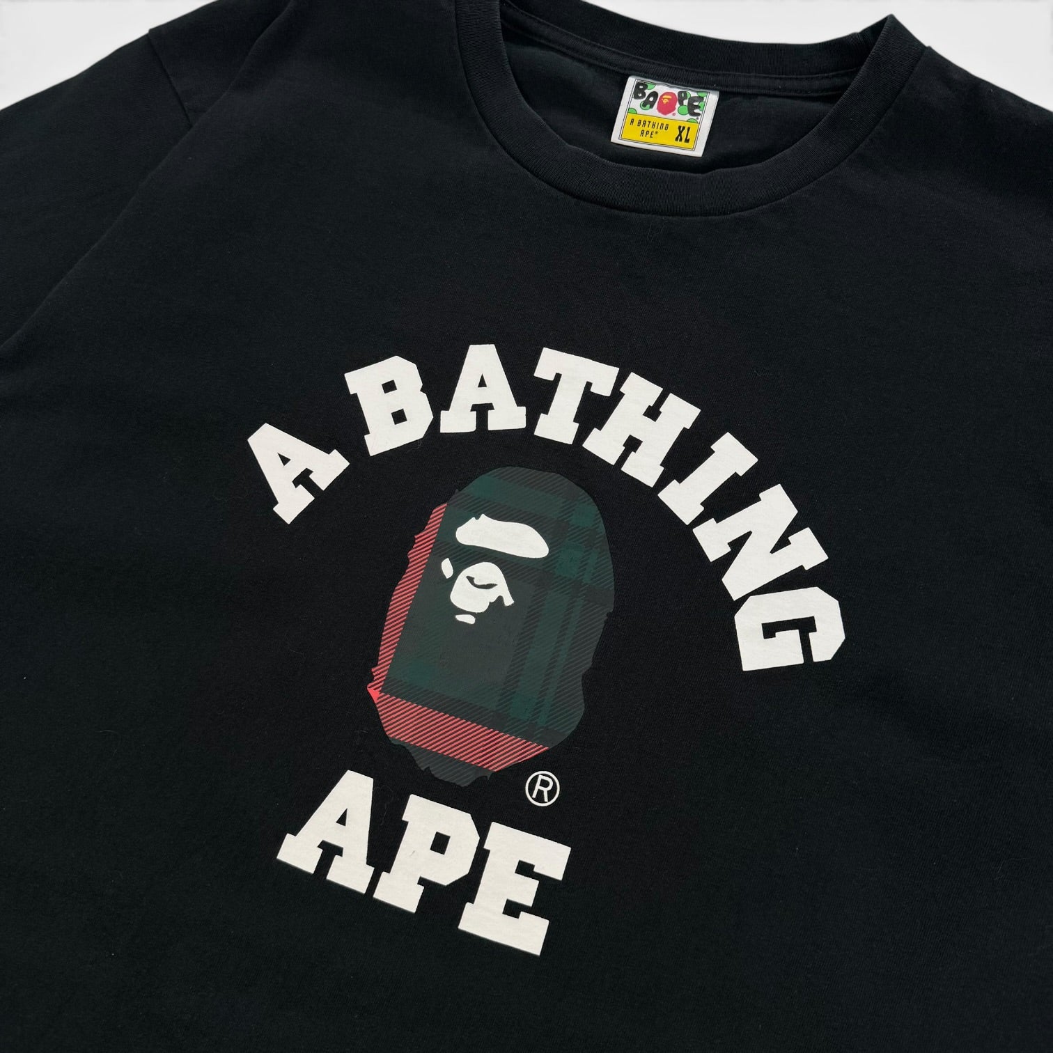 Bape Patchwork College Logo T-shirt